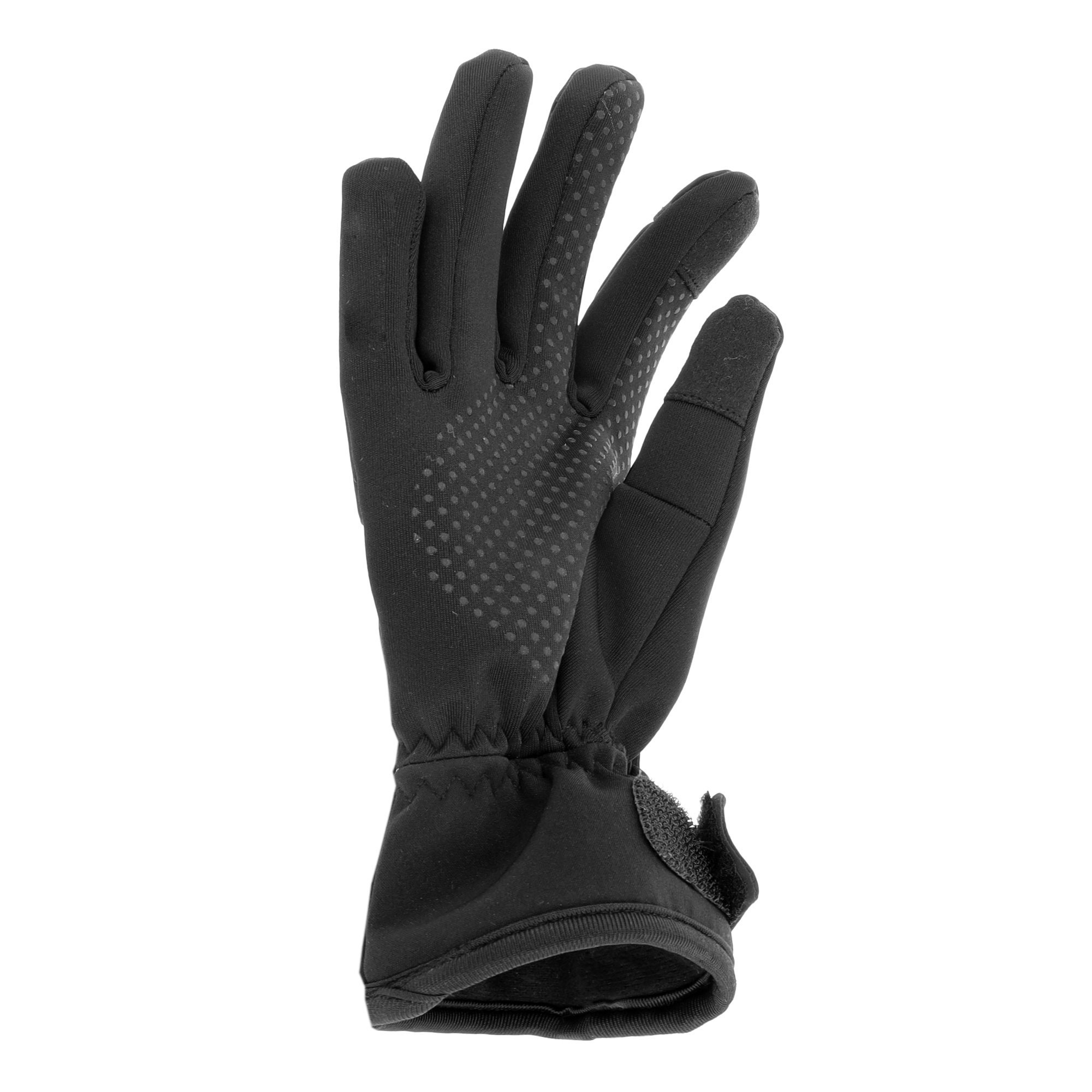 CAPO Strickhandschuhe 2 Stk. Fingerhandschuhe, Thermo, Wattierung, Silikondruck