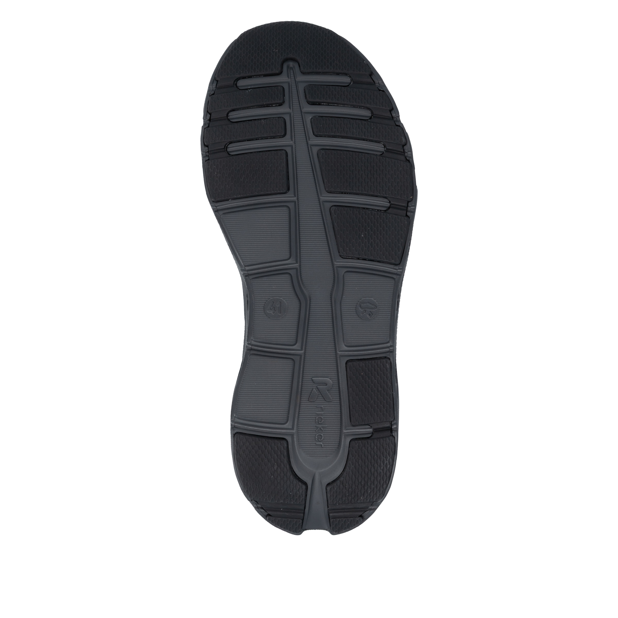 RIEKER Sport Slip-On Sneaker  Sportschuh, Freizeitsneaker, Halbschuh zum Schlupfen