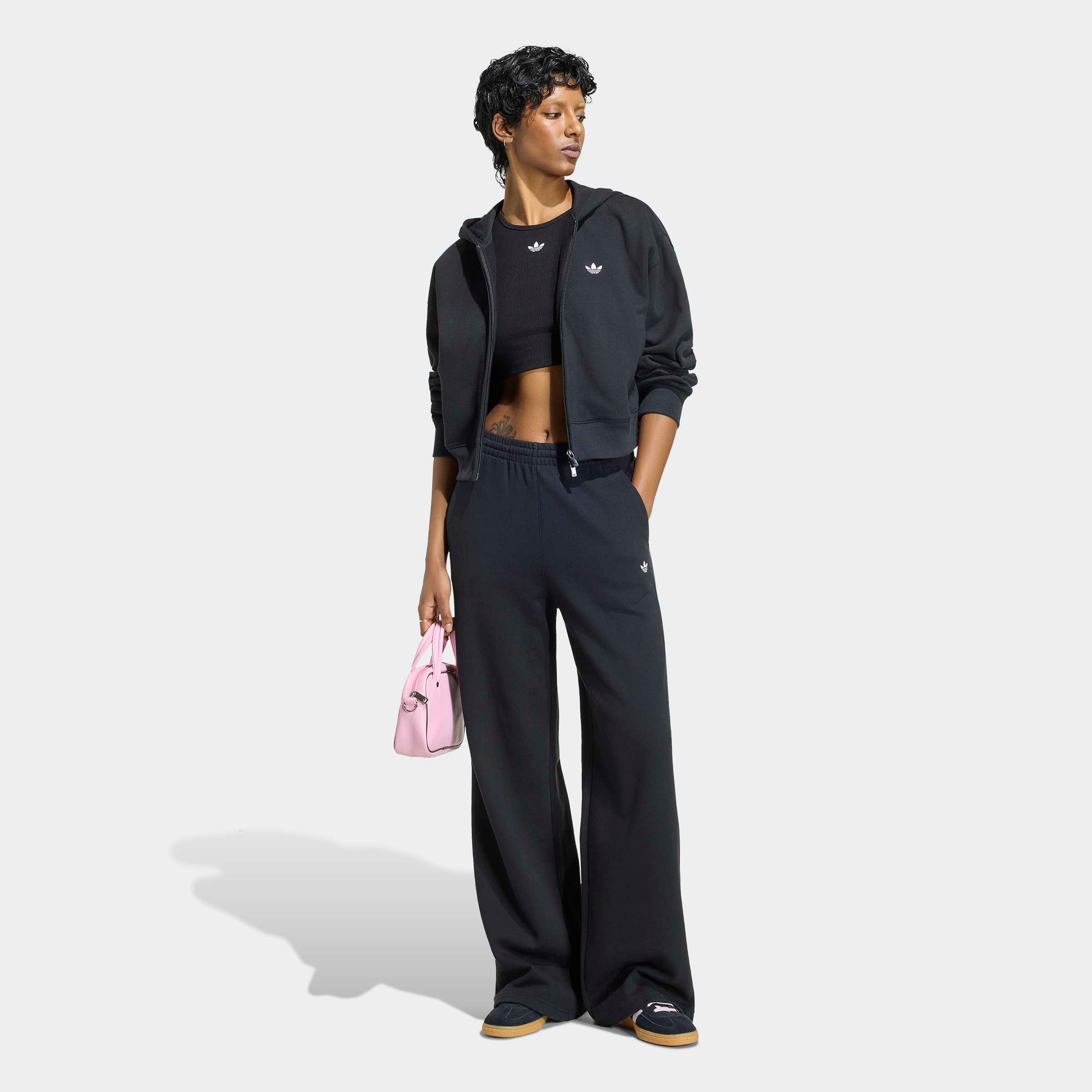 adidas Originals Sporthose »ESSENTIALS WIDE LEG FRENCH TERRY«