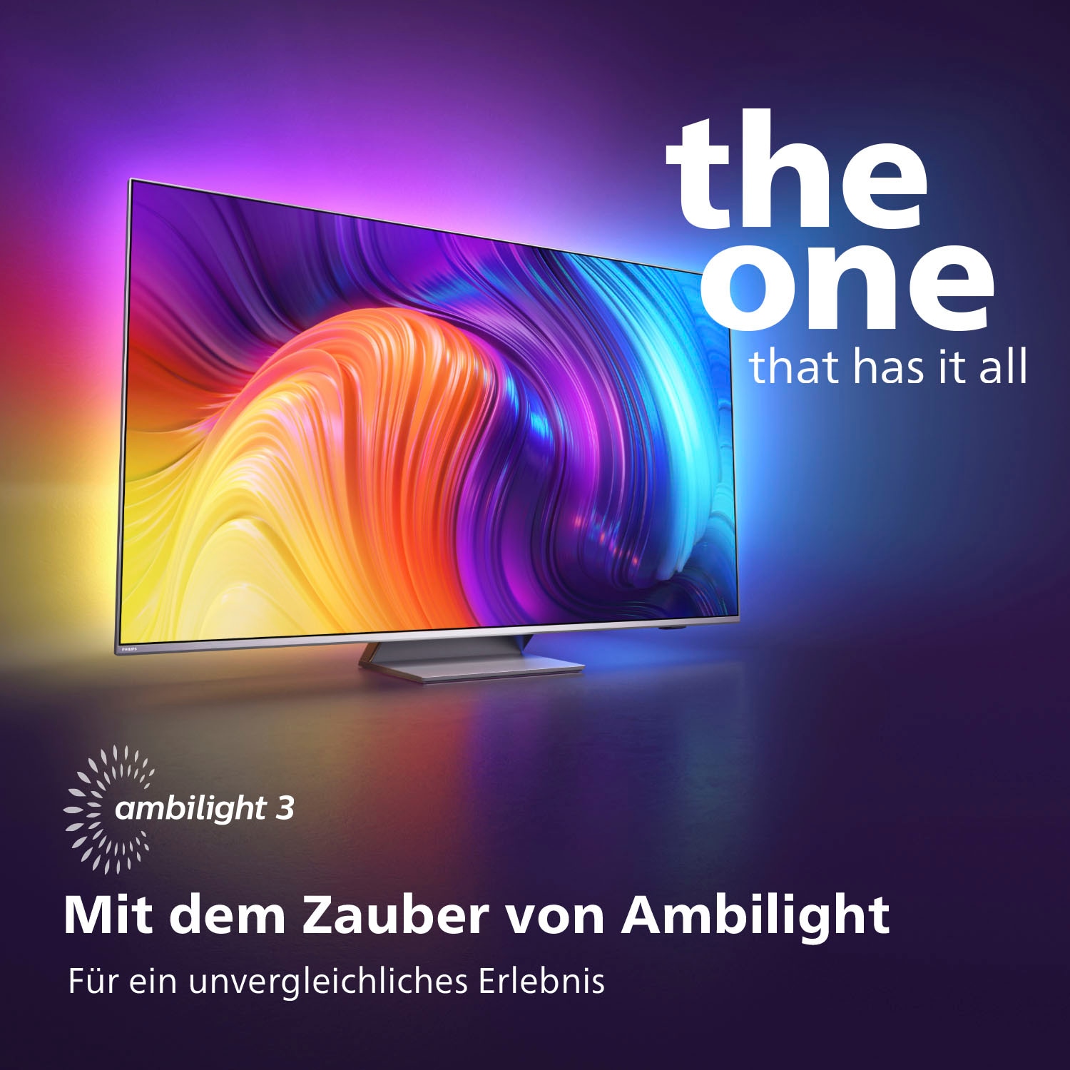 Philips LED-Fernseher »50PUS8807/12«, 4K Ultra HD, Smart-TV-Android TV