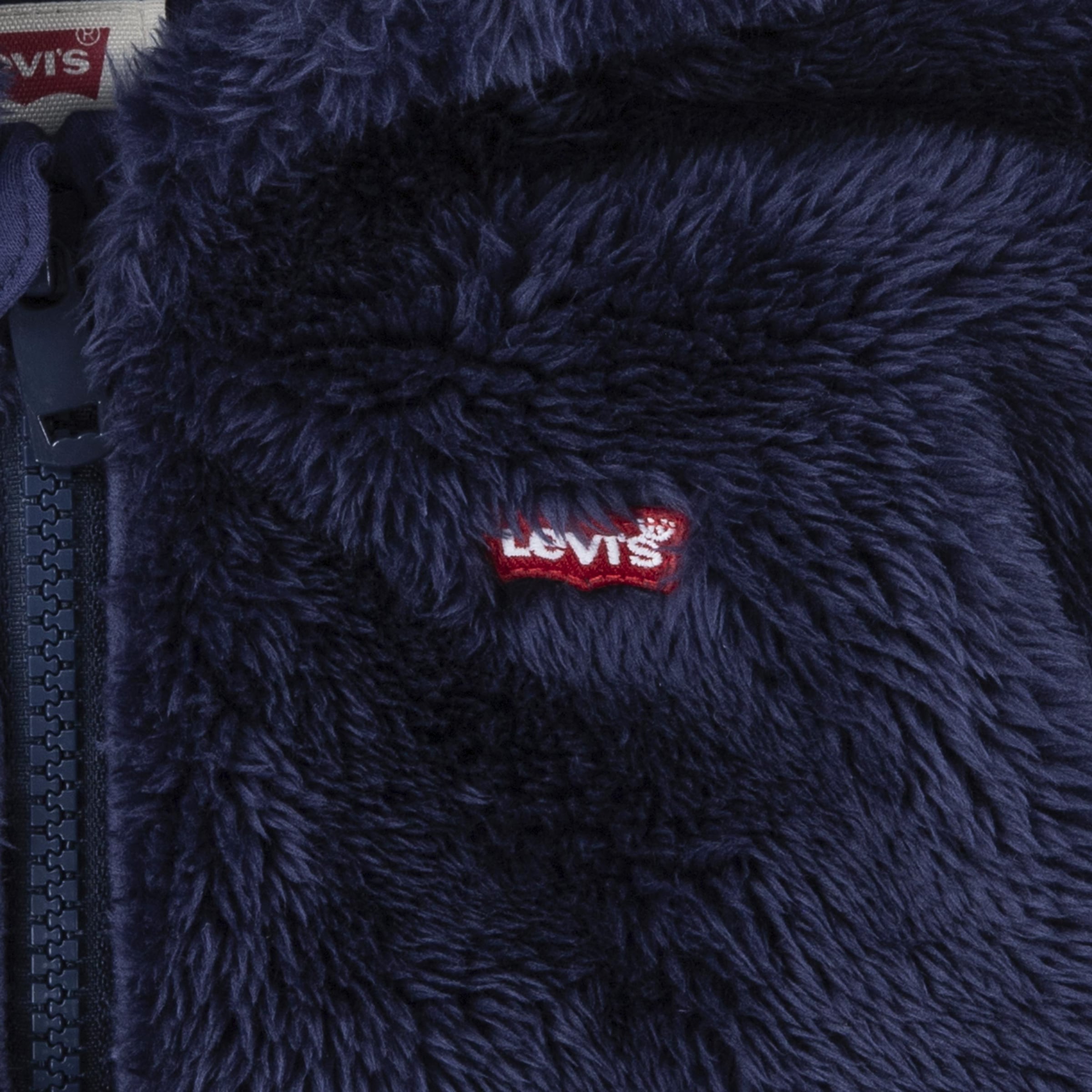 Levi's® Kids Overall »LVN BEAR SHERPA COVERALL«, aus kuscheligem Teddyplüsch