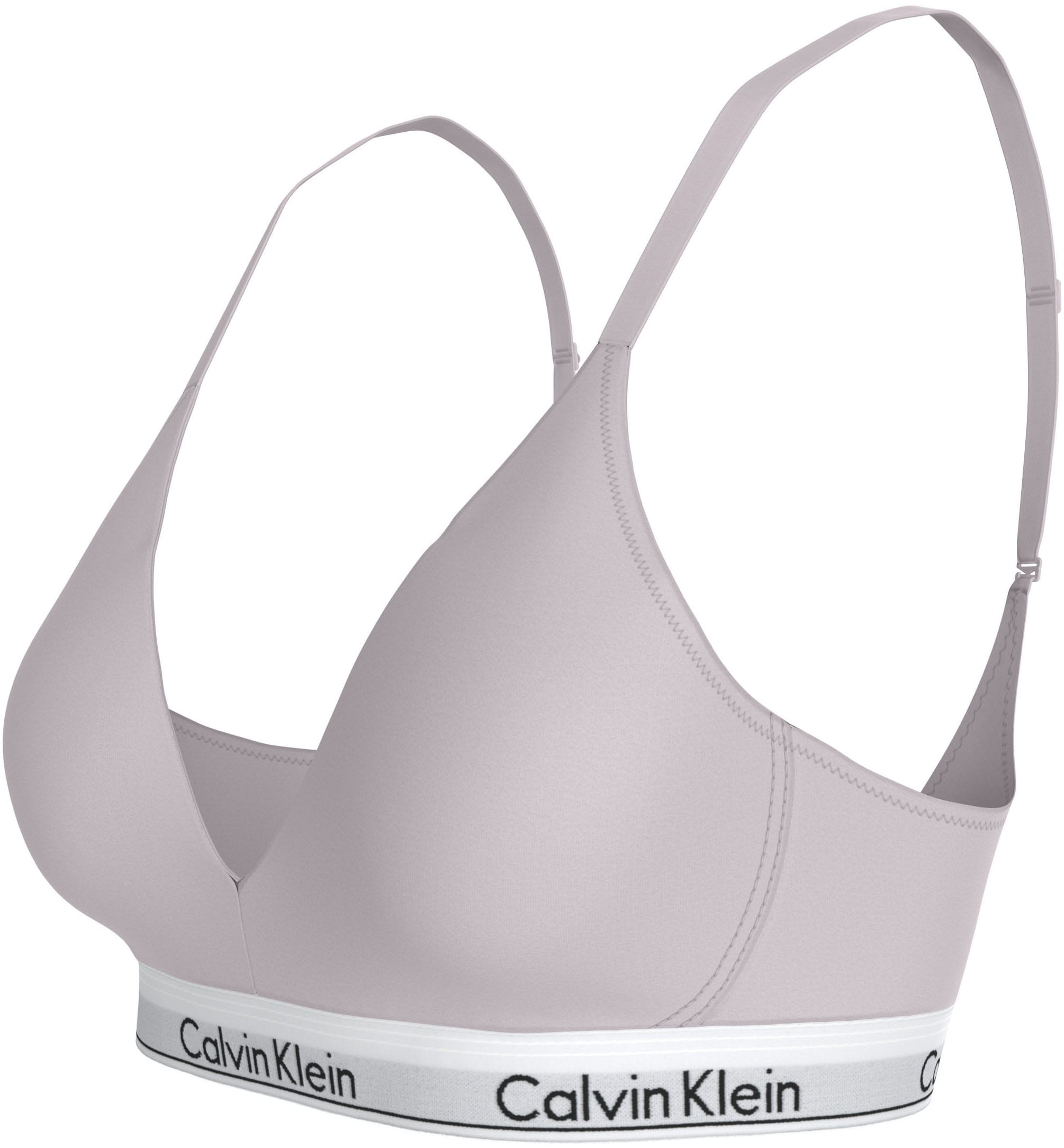 Calvin Klein Underwear Schalen-BH »MATERNITY LIGHTLY LINED TRIANGLE« Körpernahe Passform mit elastischem Bund