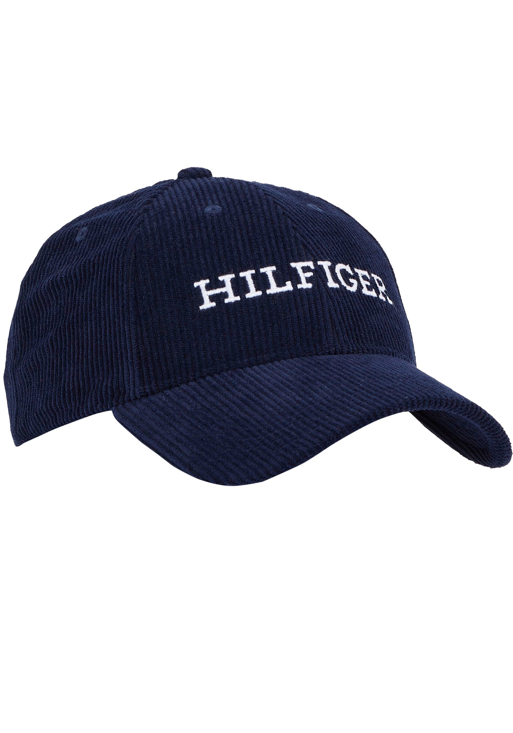 Tommy Hilfiger Baseball Cap »MONOTYPE CORDOROY CAP«, aus Cord