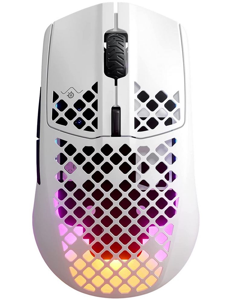 Gaming-Maus »Wireless White Aerox 3«, RGB Beleuchtung