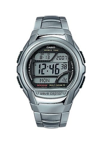 Casio Funk Funkchronograph »WV-58RD-1AEF«, Quarzuhr, Armbanduhr, Herren, digital, Stoppfunktion