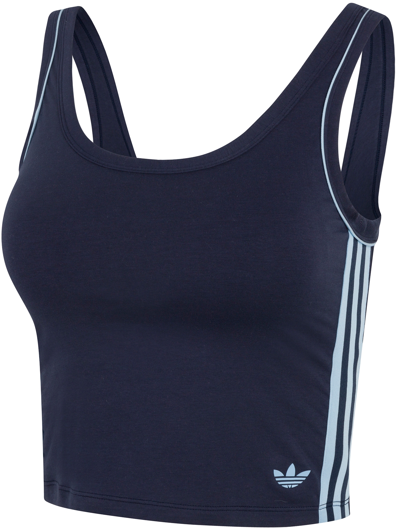 adidas Originals Crop-Top »Comfort Flex Cotton« atmungsaktiv, sportlich, Baumwollmix, Rundhals-Ausschnitt