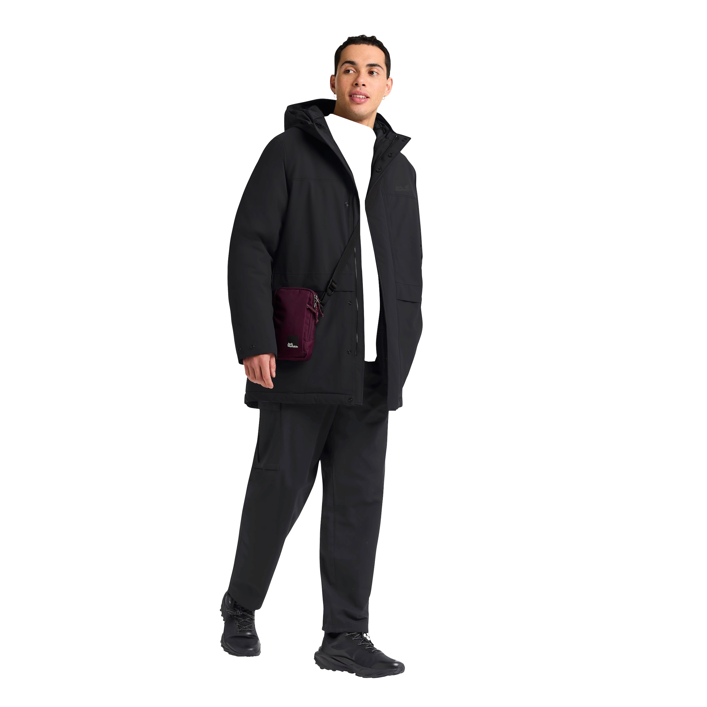 Jack Wolfskin Wintermantel »COLD CAMP COAT M«, Wärmend, winddicht, Übergangsjacke