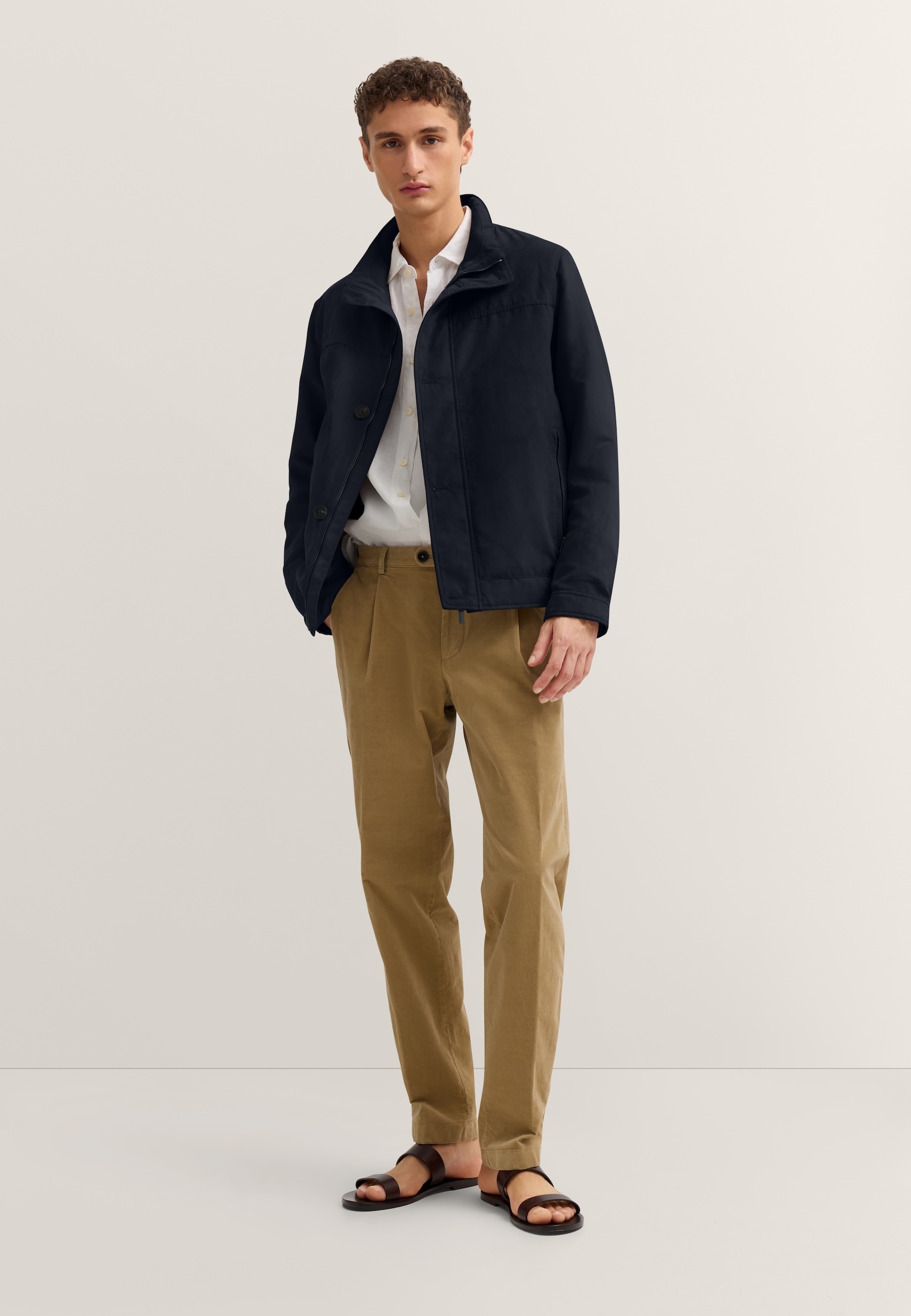 bugatti Blouson »Premium Suede« Regular Fit wasserabweisend