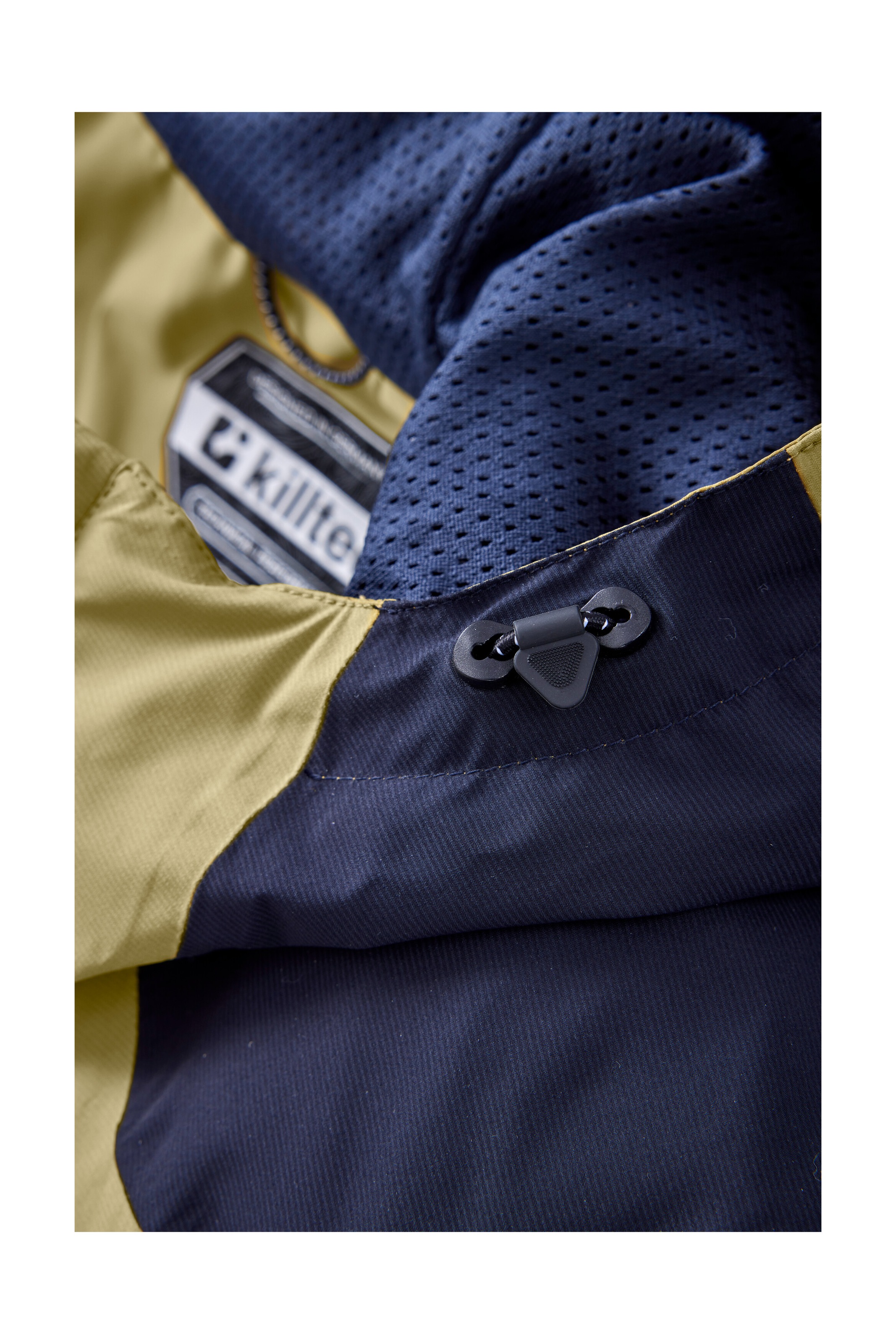 Killtec Funktionsjacke »KOS 85 MN JCKT«, Wasserdichte, atmungsaktive Herrenjacke im Colourblock-Design
