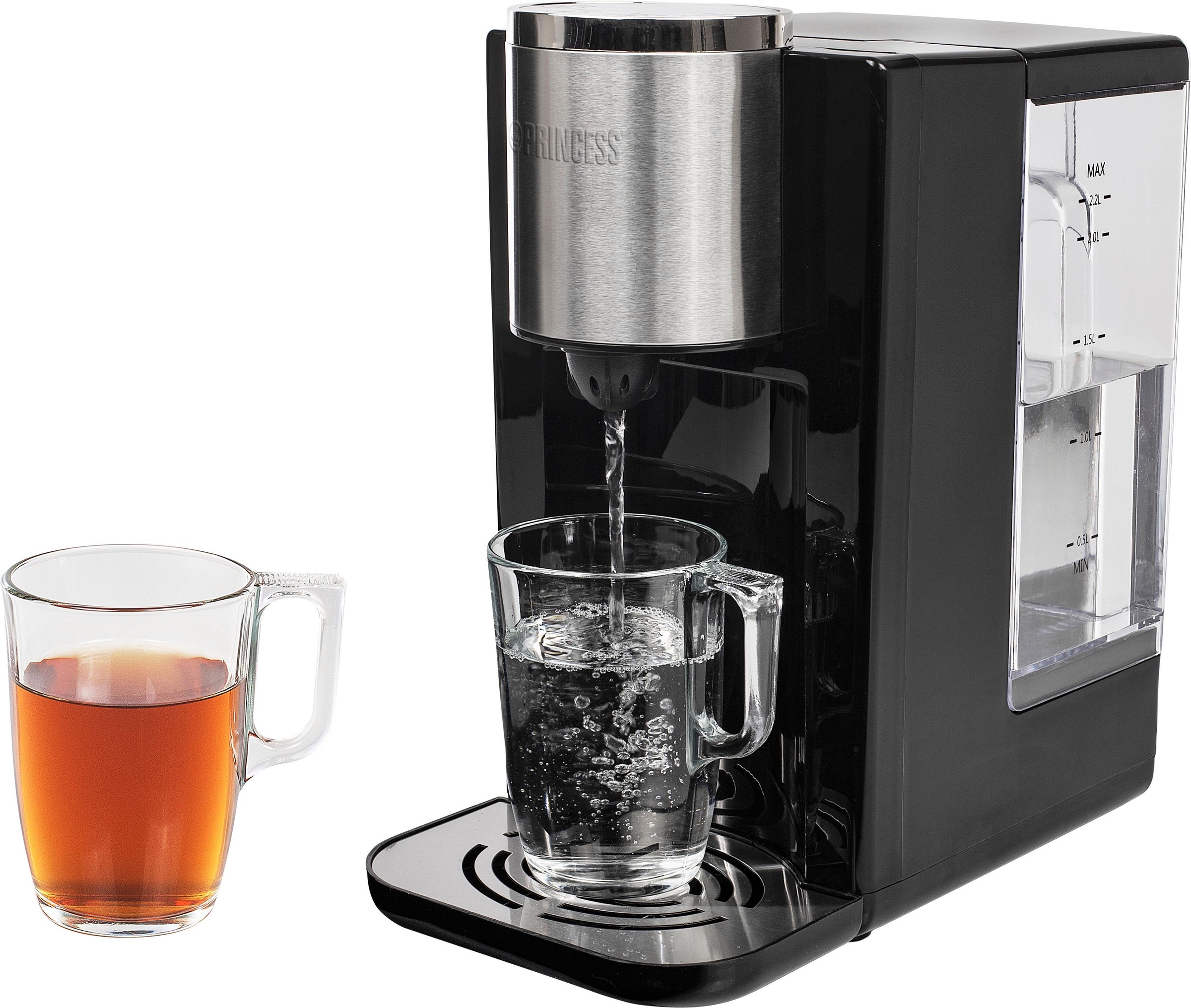 Wasserkocher, Digitaler Heißwasserspender, 2,2 Liter, 2600 Watt