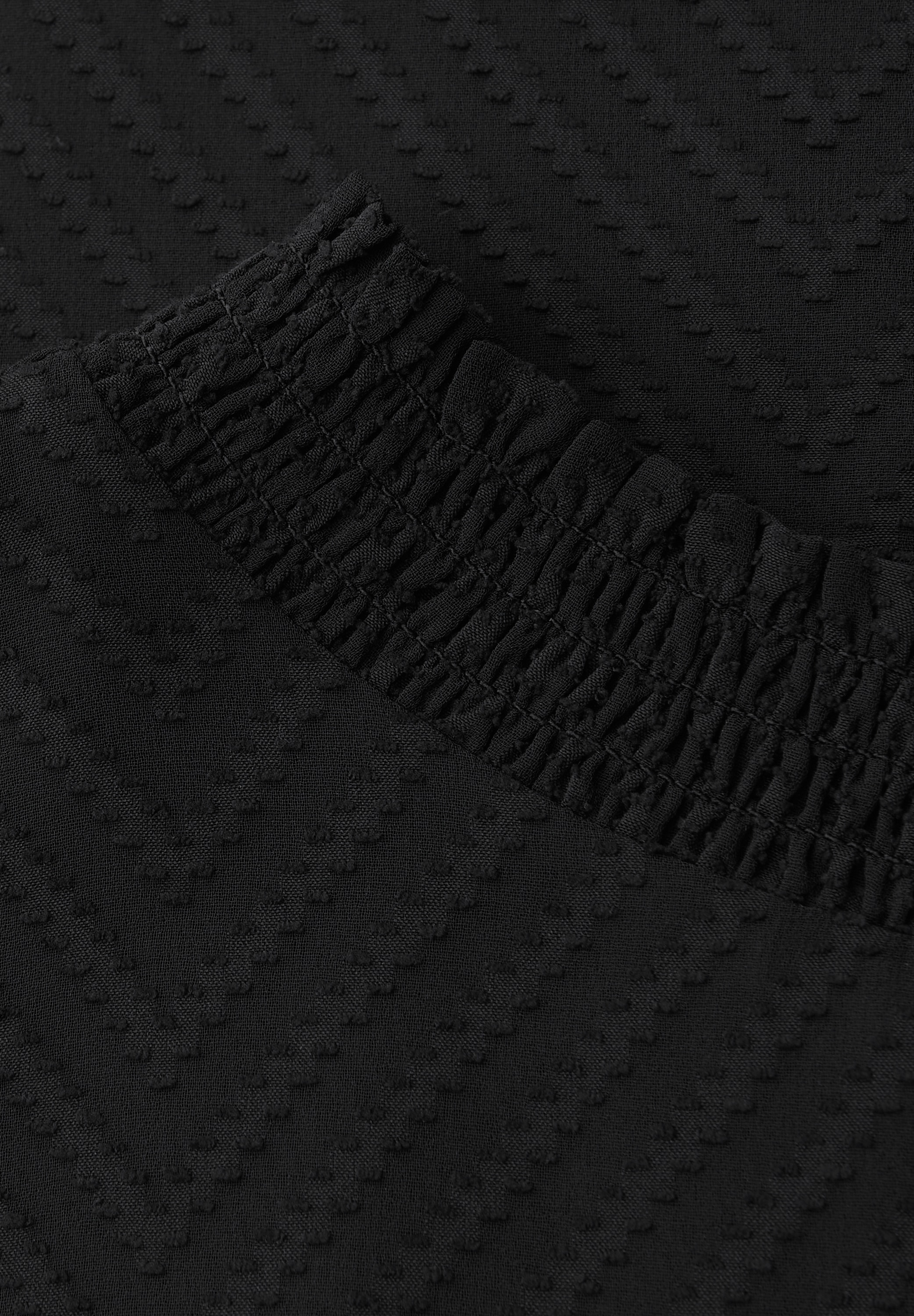 STREET ONE Chiffonbluse mit Smok-Detail