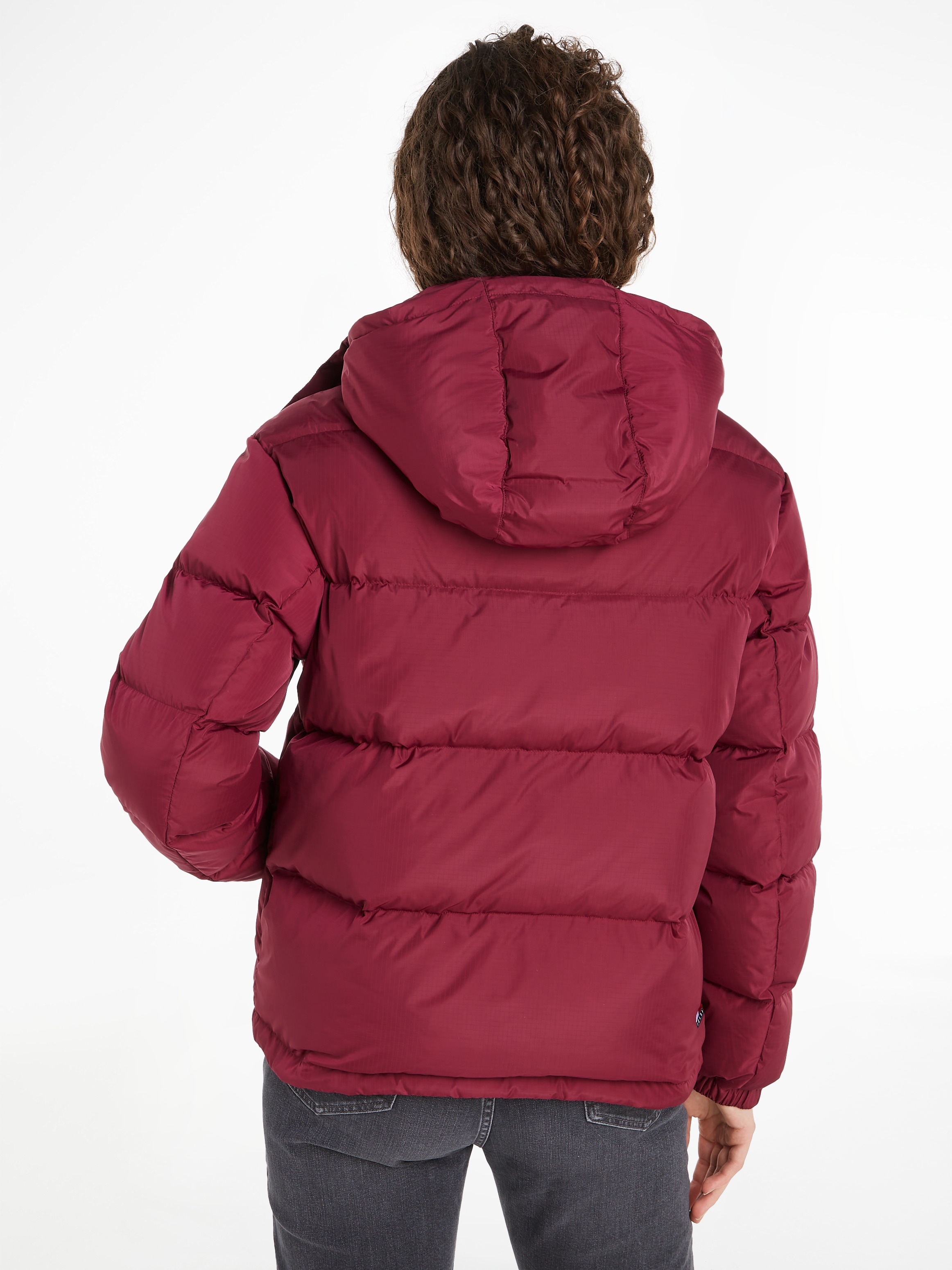 Tommy Jeans Steppjacke »TJW ALASKA PUFFER EXT«, mit Kapuze, mit Logostickereien