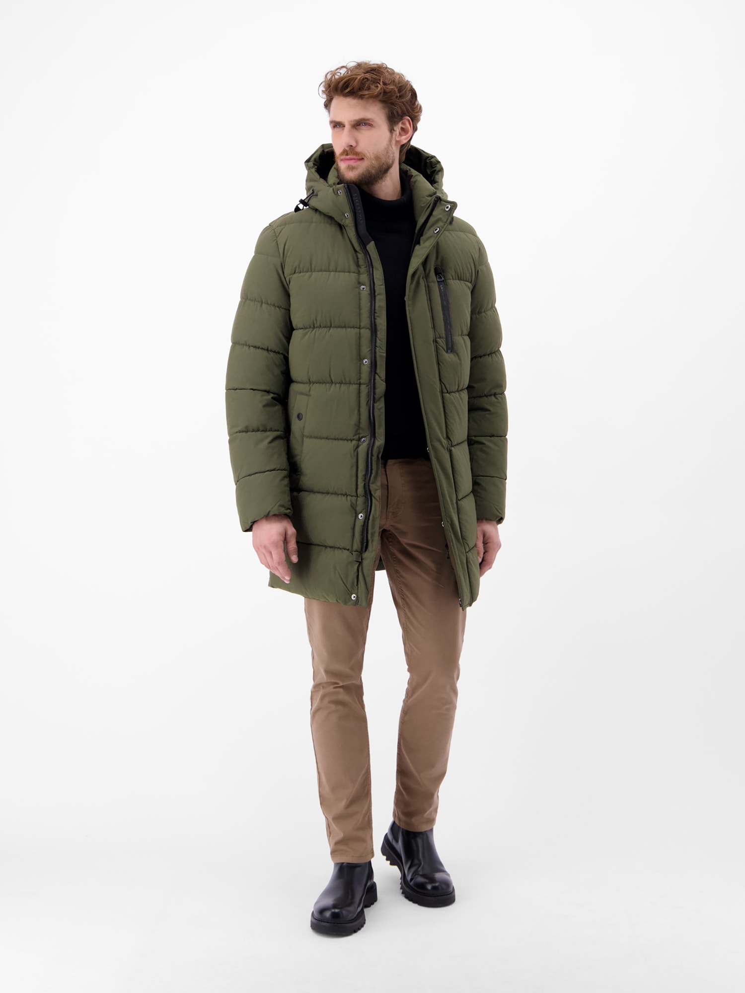 LERROS Wintermantel »Warmer Wintermantel für Herren«