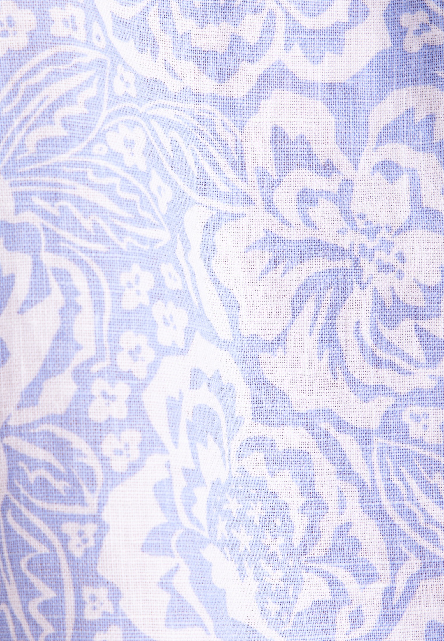 seidensticker Leinenhemd »Schwarze Rose« Shaped 1/1 Kentkragen Druck