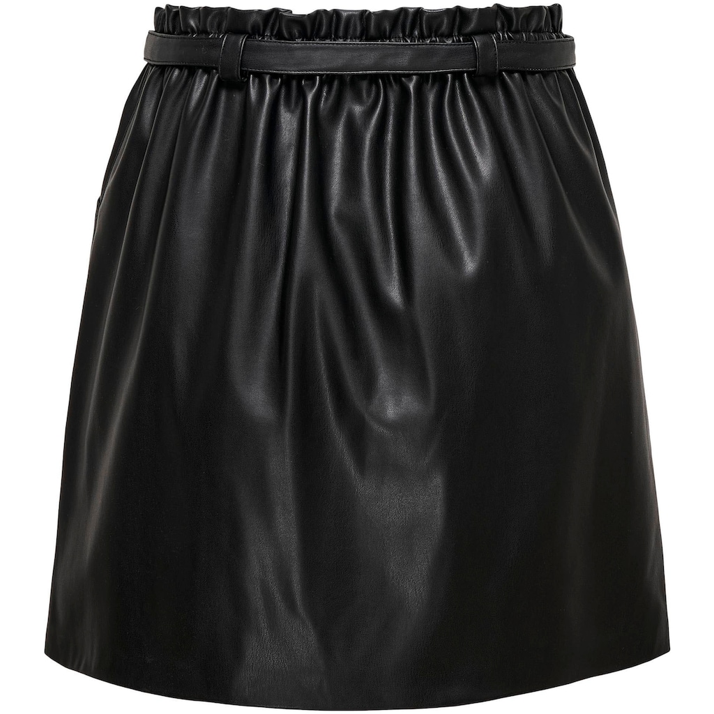 ONLY Lederimitatrock »ONLHEIDI FAUX LEATHER SKIRT OTW NOOS«