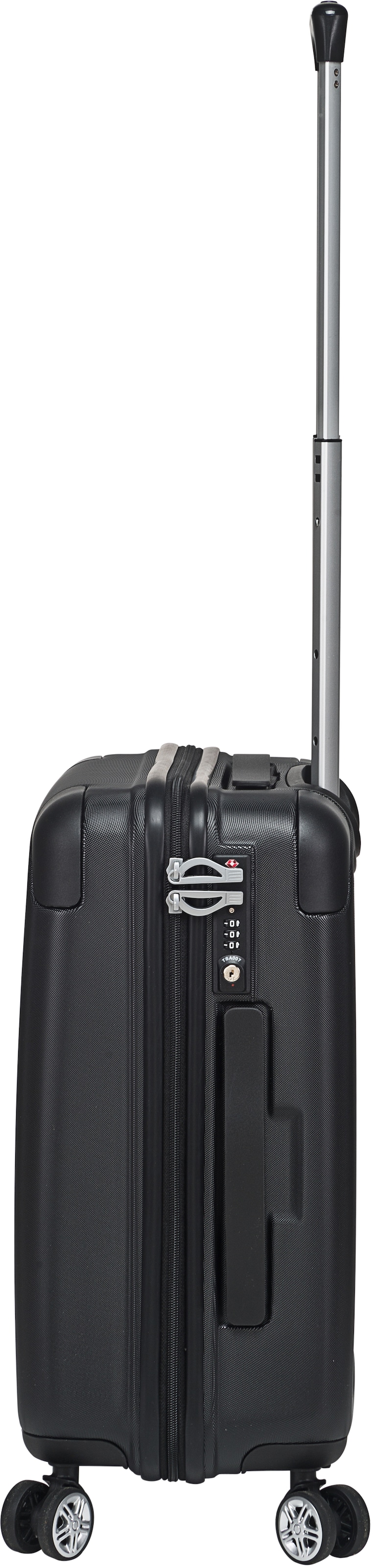 Stratic Hartschalen-Trolley »Stripe, 54 cm«, 4 Rollen, Handgepäck Reisekoffer Reisegepäck TSA-Zahlenschloss