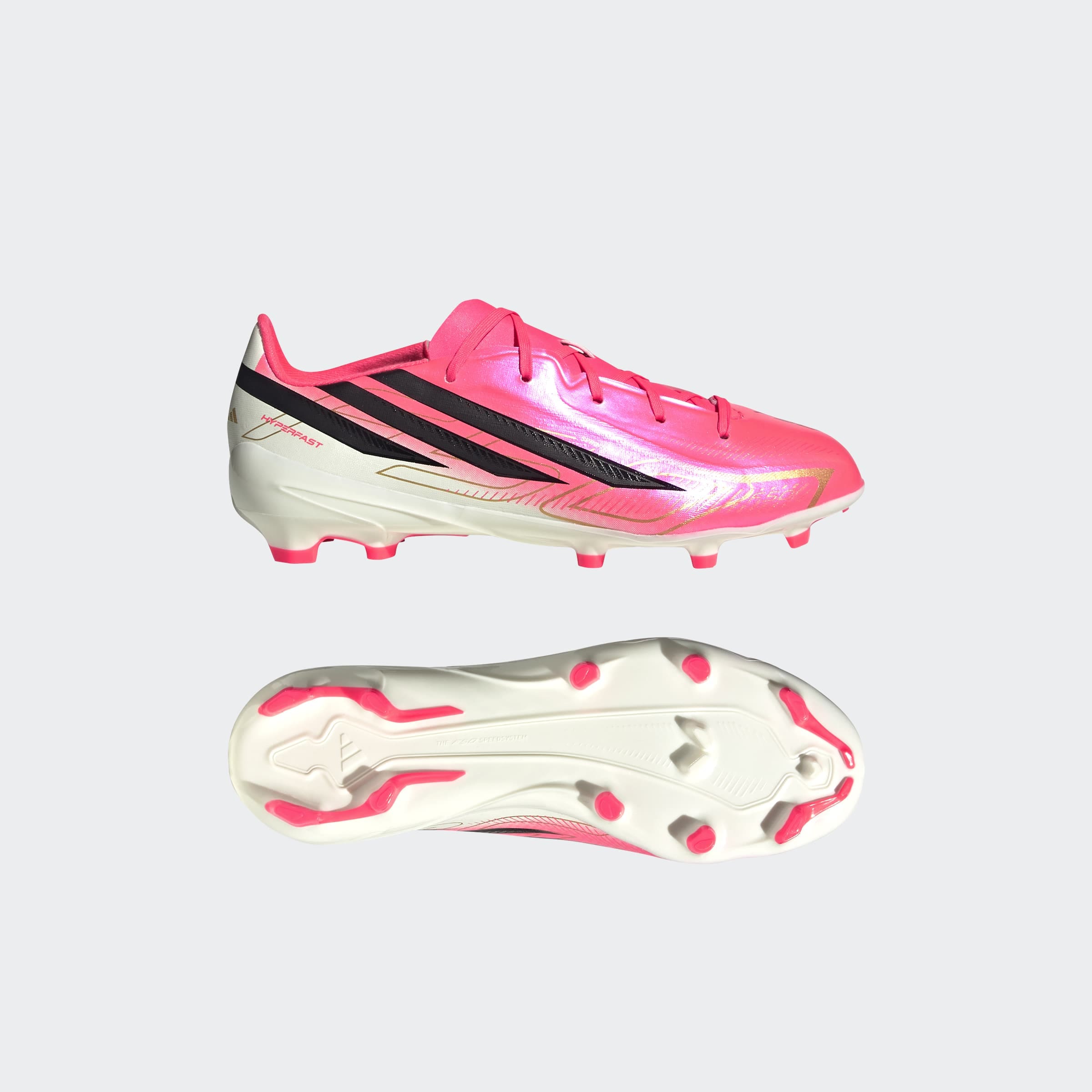 adidas Performance Fußballschuh »F50 HYPERFAST LEAGUE KIDS , FESTE BÖDEN«  Außensohle für Rasen und feste Böden, für Jugendliche & Kinder