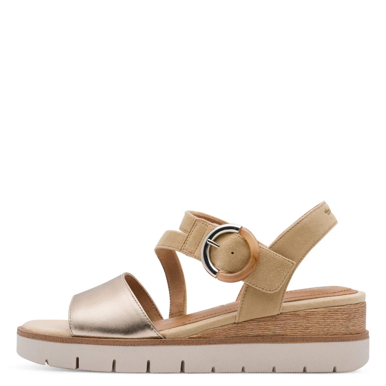 Tamaris Keilsandalette  , Plateau, Riemchensandale, Sommerschuh mit verstellbarer Schnalle