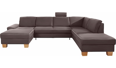 exxpo - sofa fashion Wohnlandschaft, wahlweise mit Bettfunktion und Bettkasten kaufen