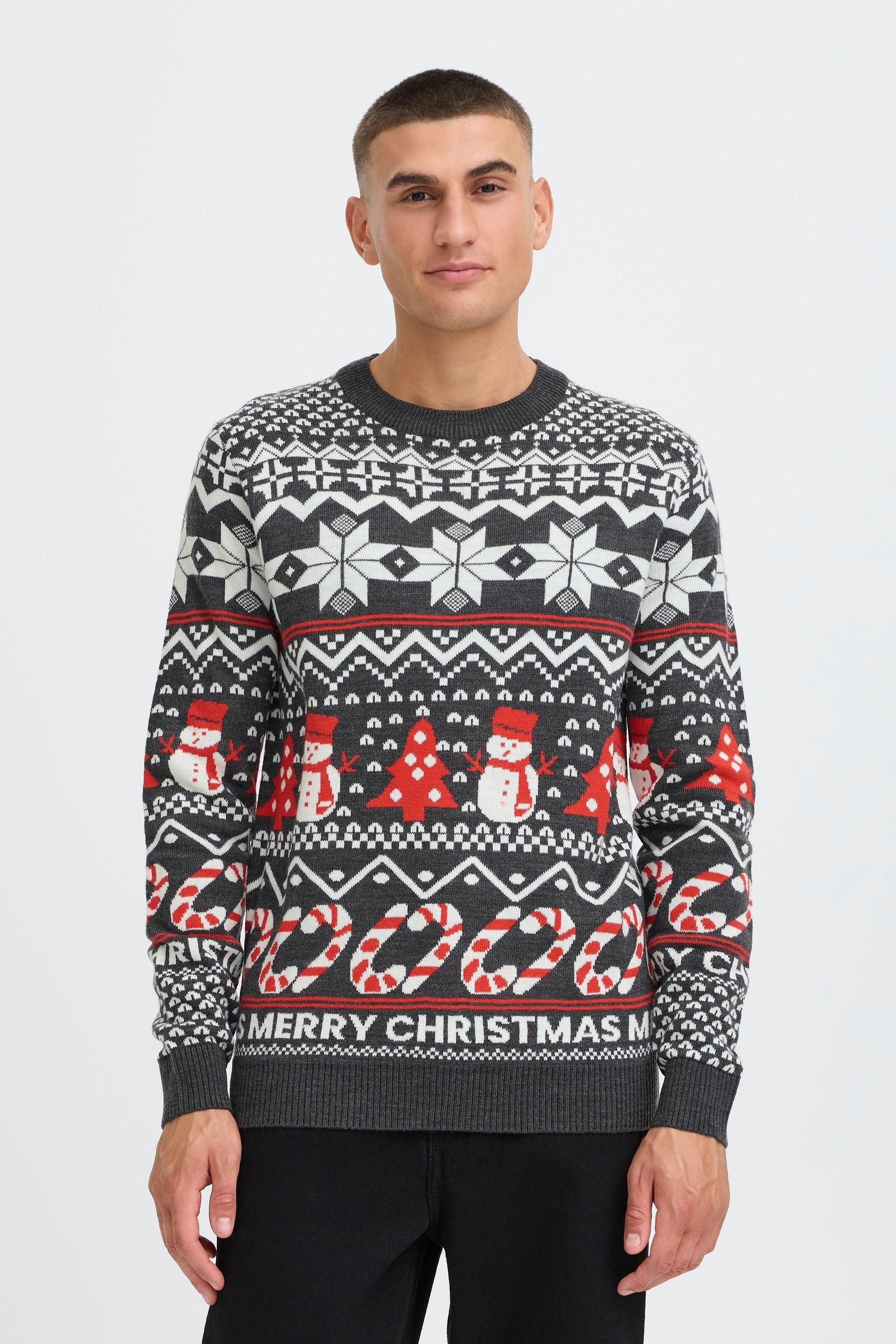 !Solid Strickfleece-Pullover »Strickpullover SDPAJA«
