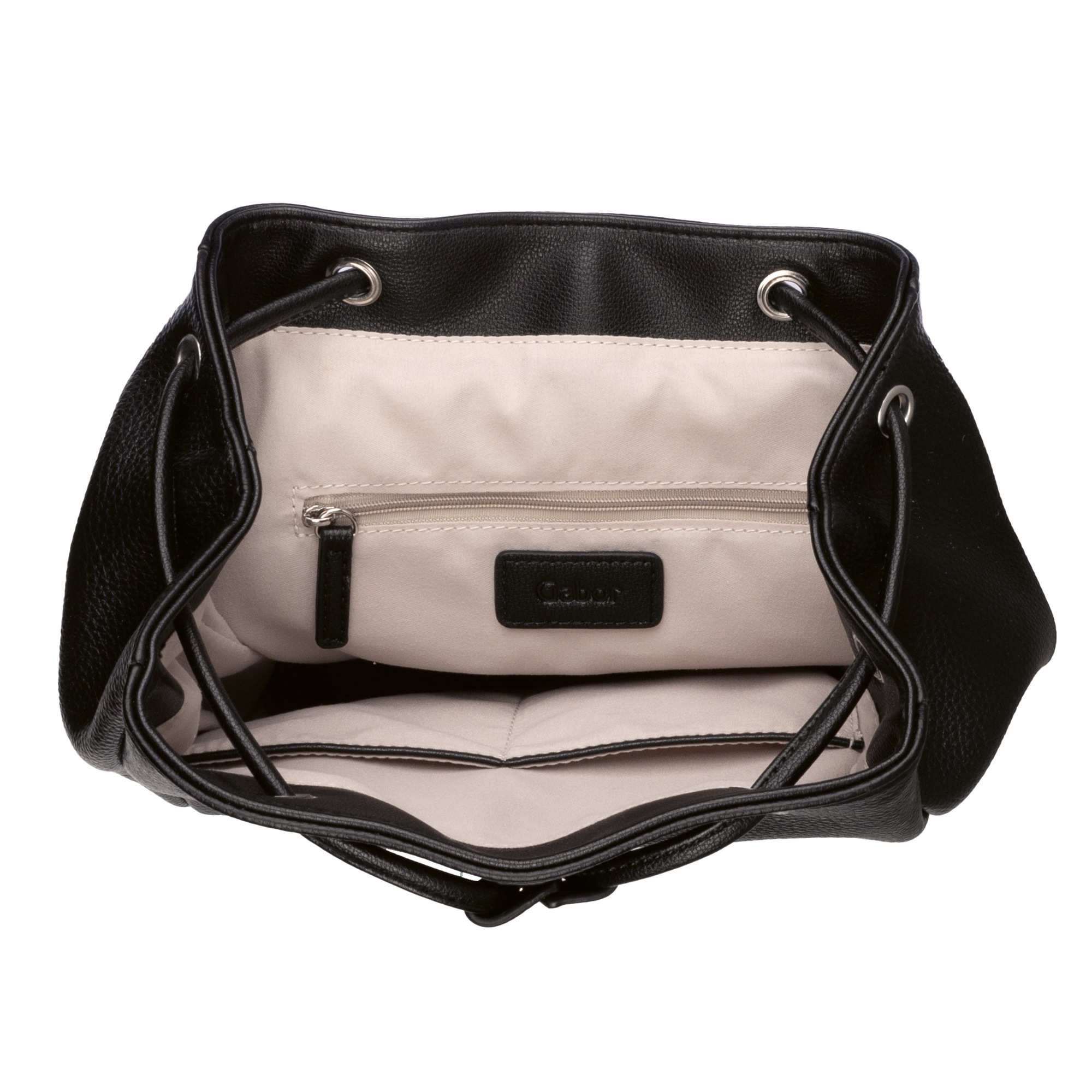 Gabor Rucksack »Elfie«, aus fein genarbtem, glattem Kunstleder und mit einem Logo Rubber Patch