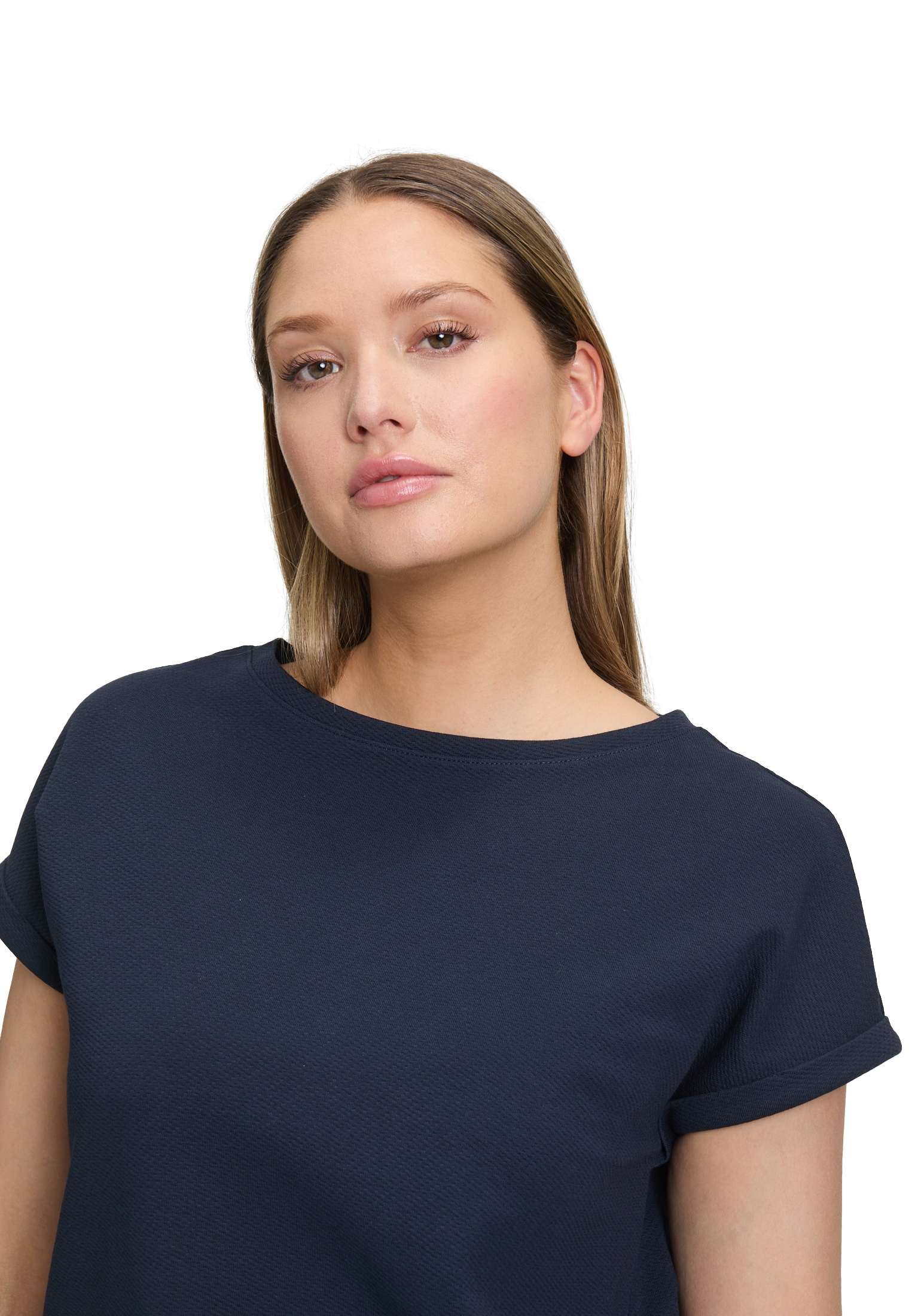 Betty Barclay Kurzarmshirt »Halbarm-Shirt mit Schleifenknoten«