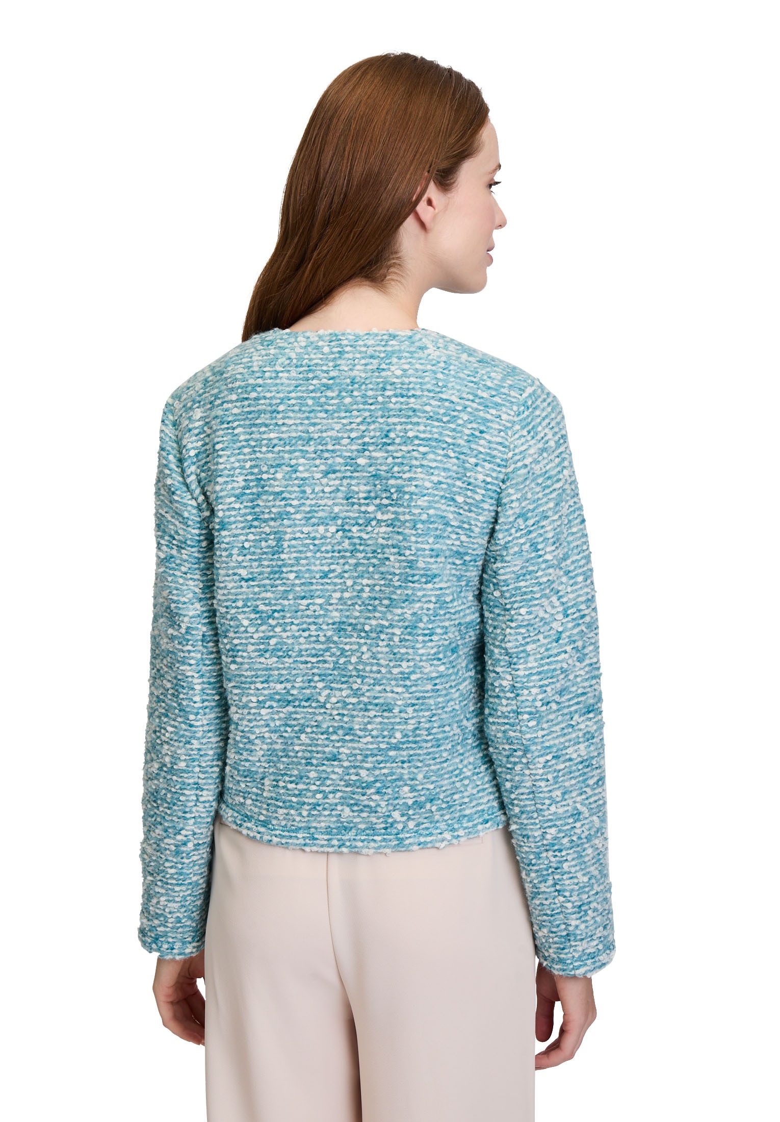 Betty&Co Jackenblazer »Kuscheljacke mit Knöpfen«