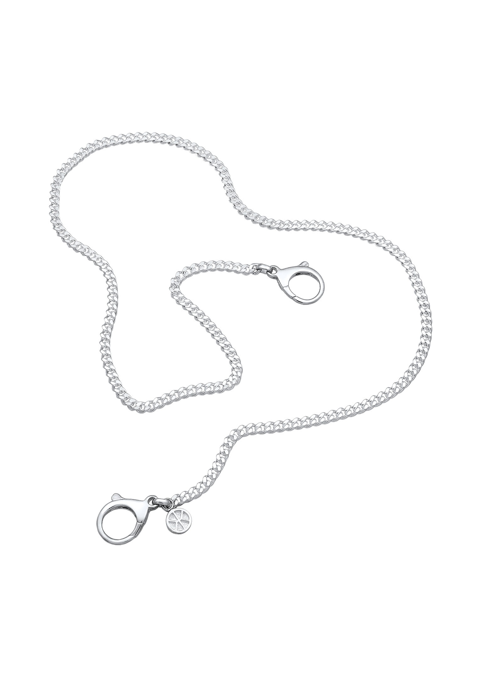 Kuzzoi Schmuckset »Schmuckzubehör Herren Hosenkette Geldbörsenkette 925 Silber«