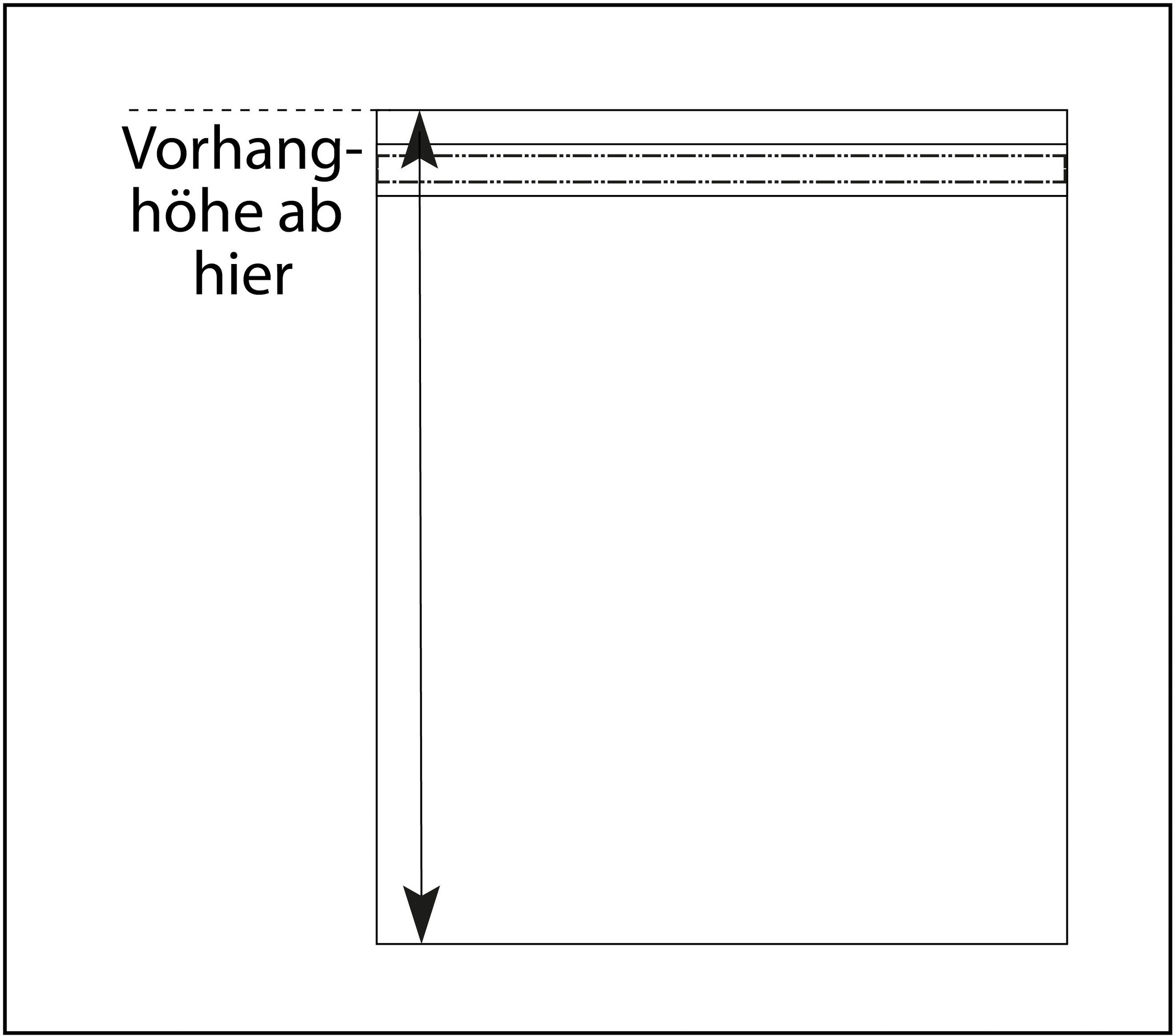 Wirth Gardine »3163 III«, (1 St.)