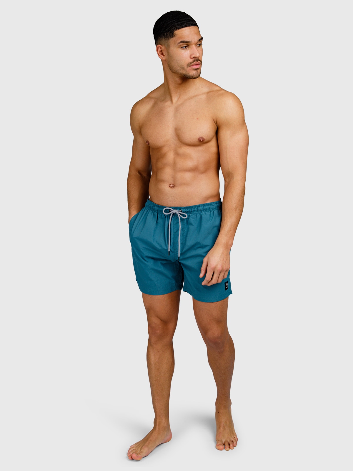 Brunotti Badeshorts »HESTER MEN SWIM SHORTS« mit Taschen, sportliche Schnittform, schnelltrocknendes Material