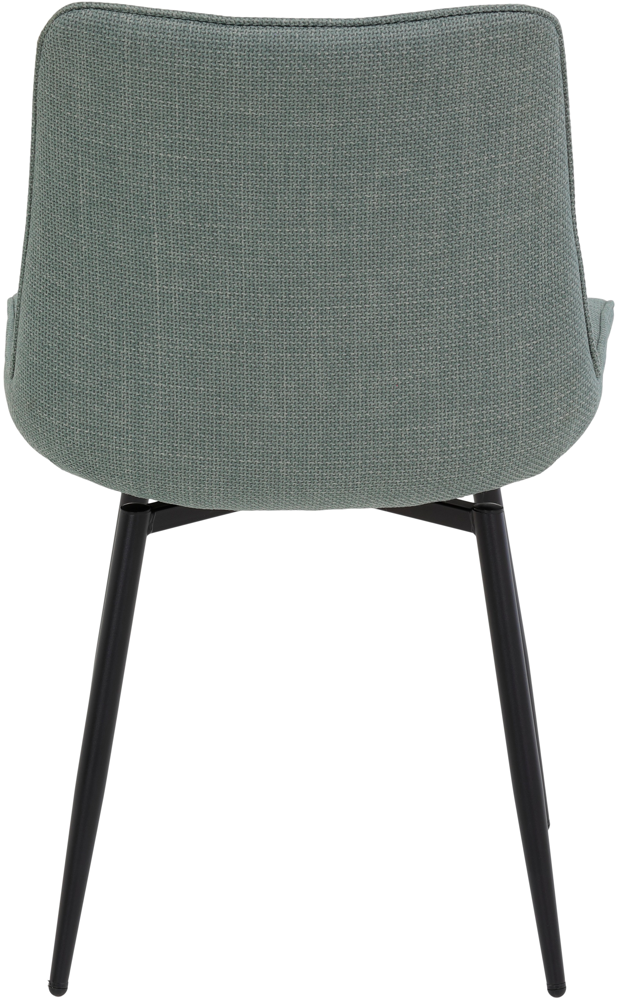 HELA Drehstuhl »Vierfußstuhl BERGEN«, (Set), 2 St., Webstoff, Esszimmerstuhl, XL-Sitzbreite, 360° drehbar