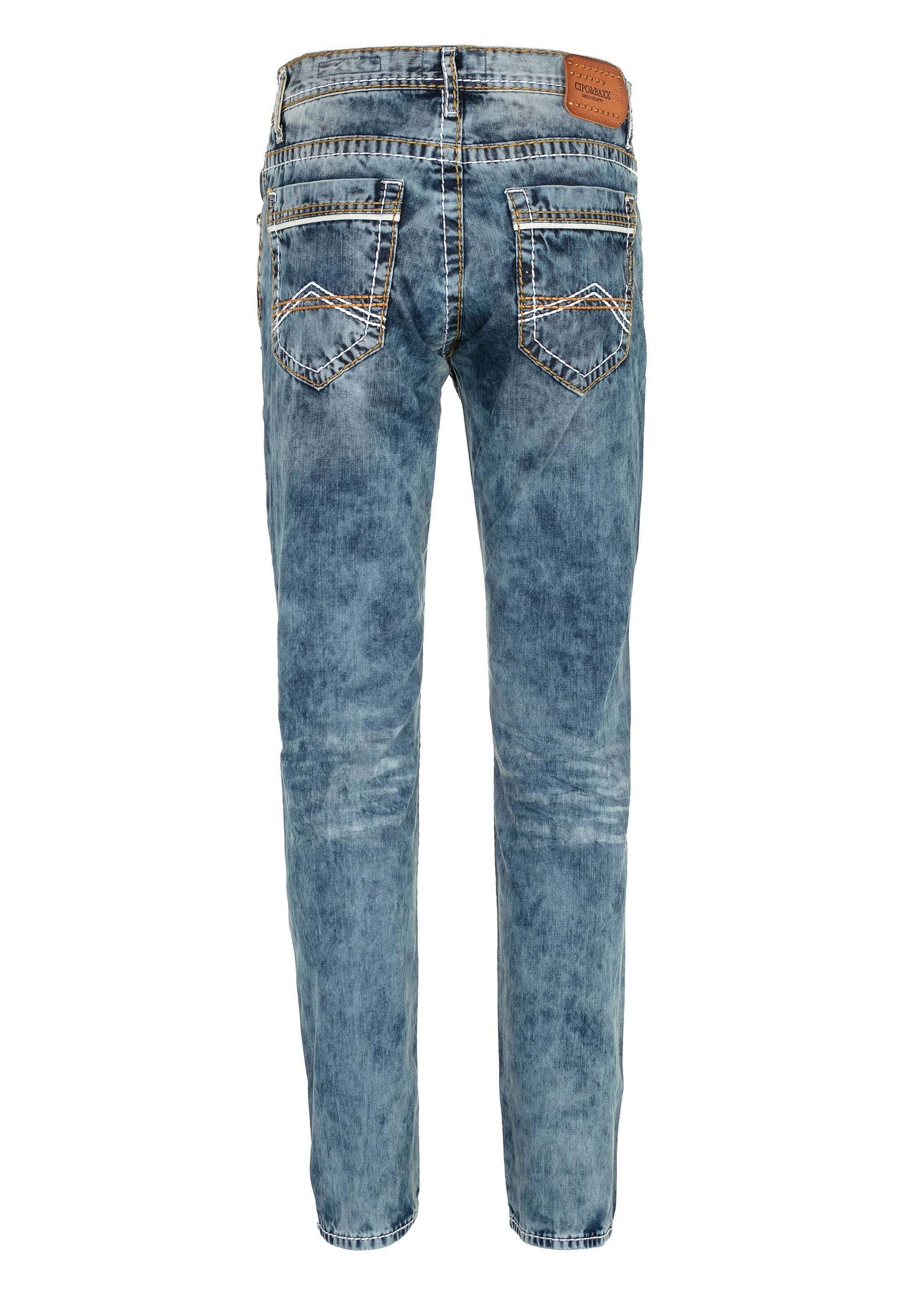 Cipo & Baxx Straight-Jeans »Cipo & Baxx Jeans« In Straight Fit, CD-148