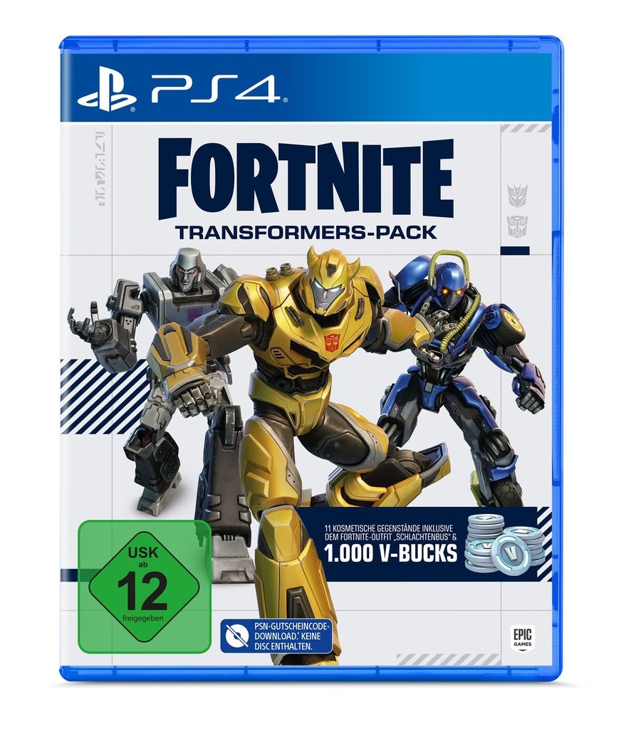 Spielesoftware »Fortnite Transformers Pack (Code in a Box)«, PlayStation 4