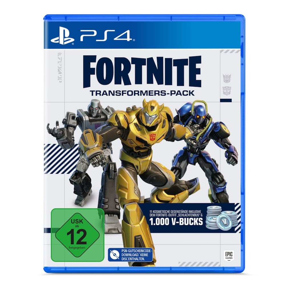 Epic Games Spielesoftware »Fortnite Transformers Pack (Code in a Box)«, PlayStation 4