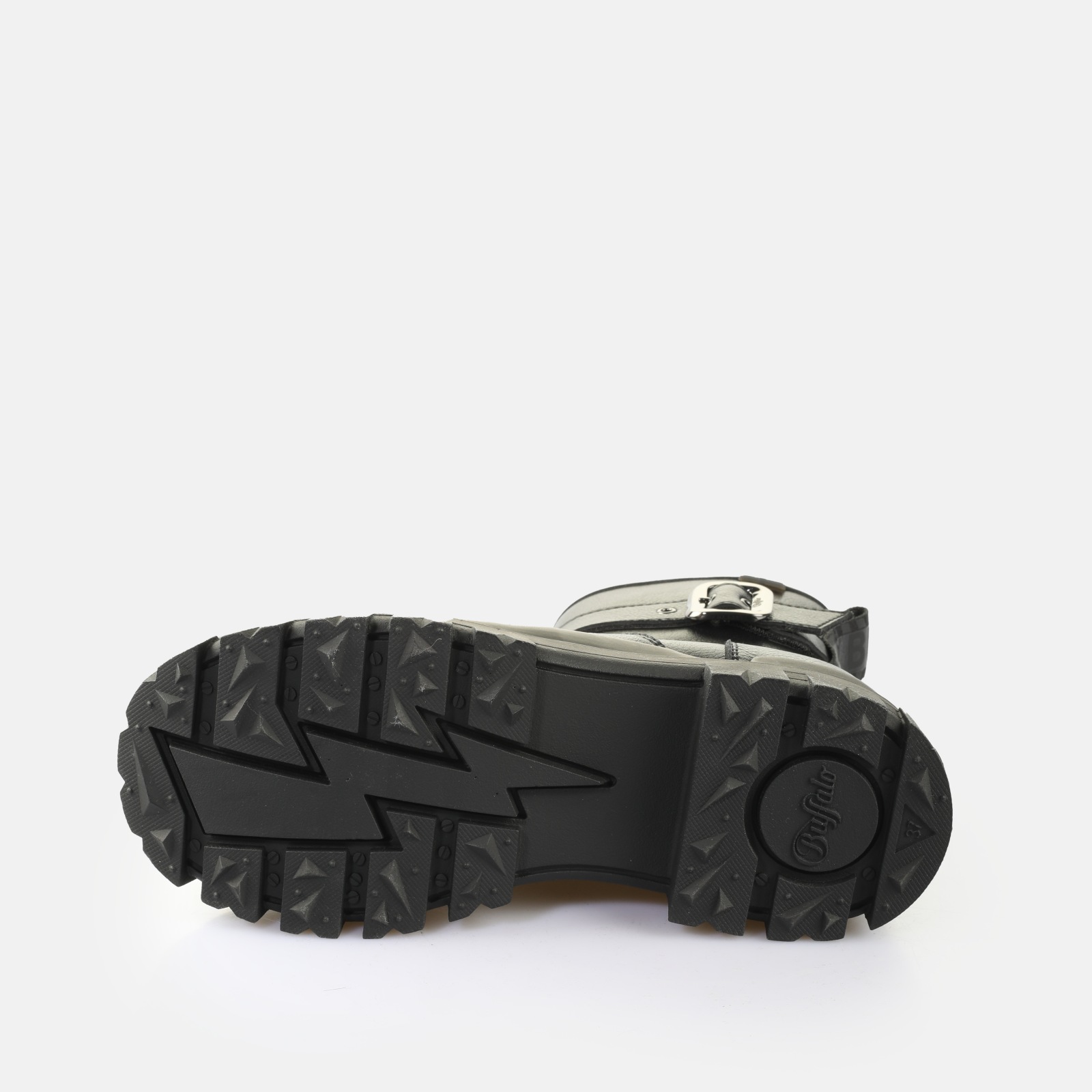 Buffalo Stiefelette »ASPHA BOOTIE BUCKLE OS«  Boots, Festival-Stiefelette, Plateaustiefelette mit Zierschließe