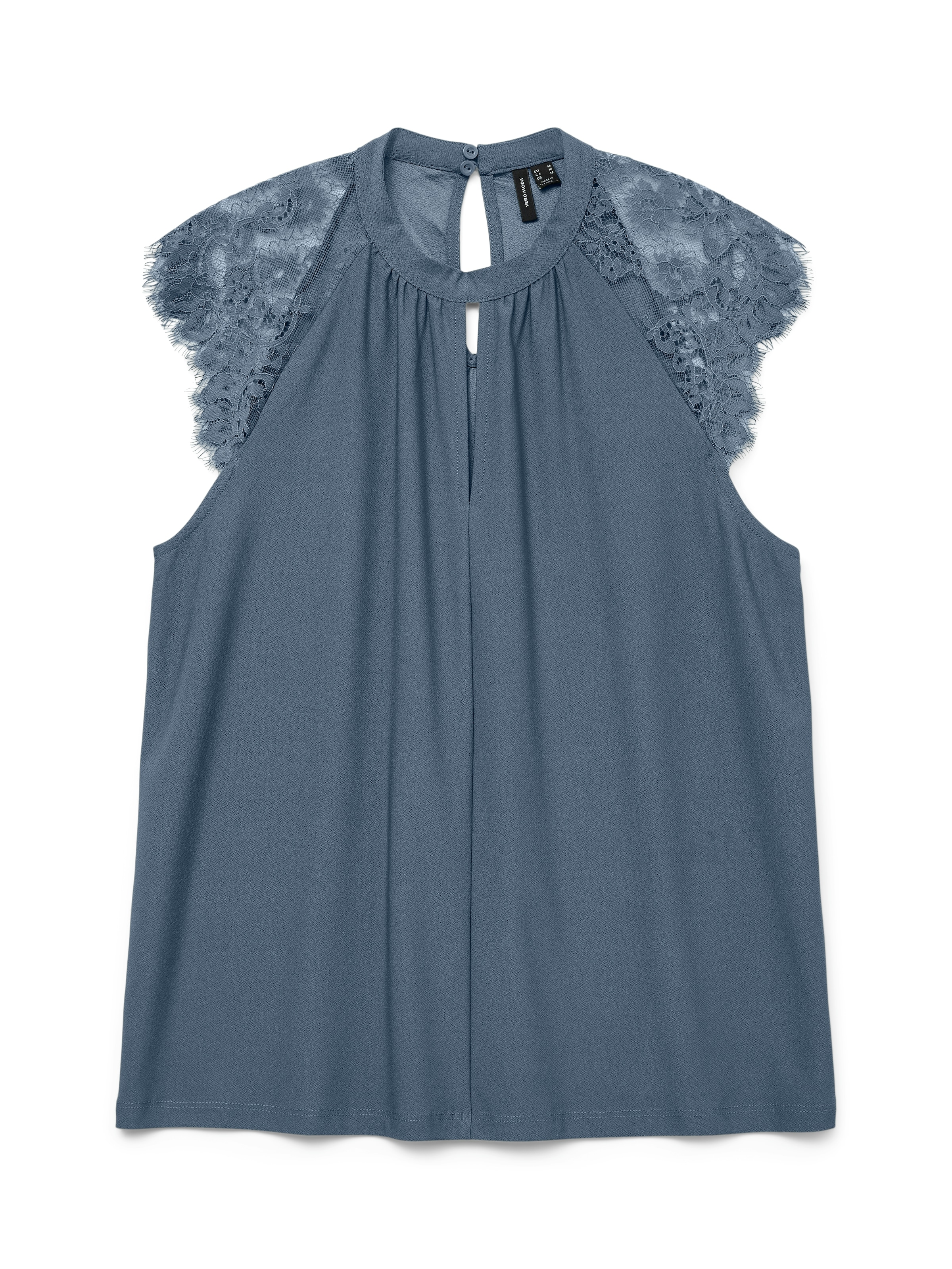 Vero Moda Spitzentop »VMMILLA SL LACE TEE«