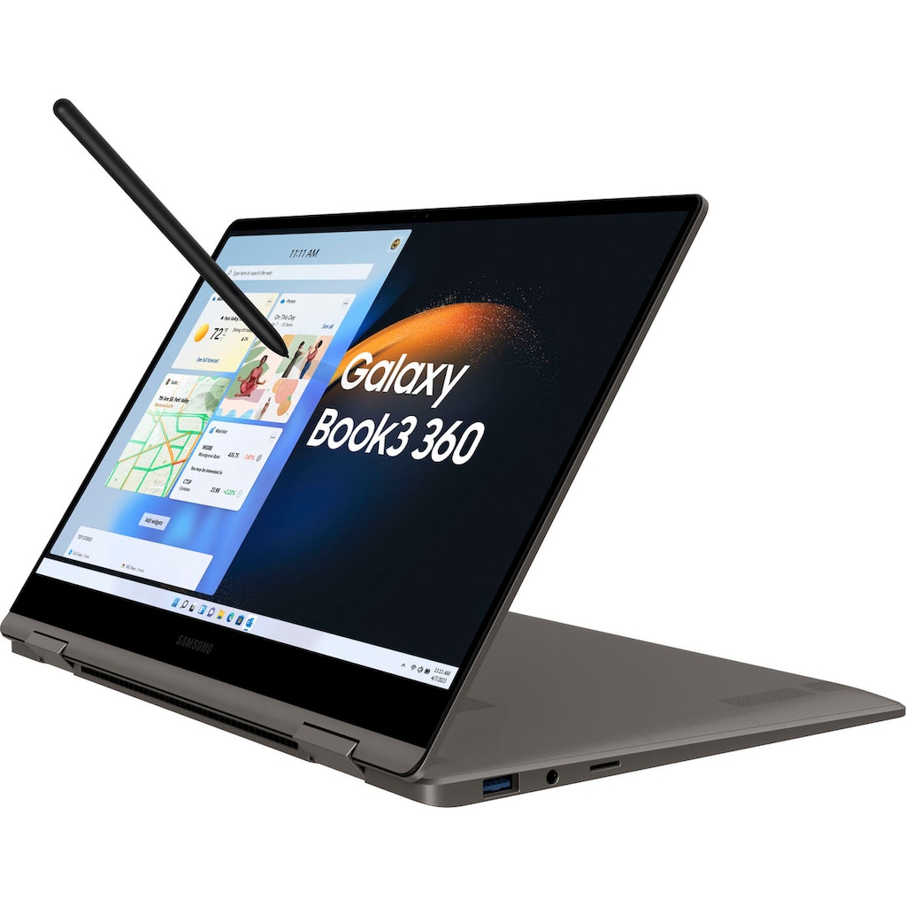 Samsung Notebook »Galaxy Book3 360«, 33,78 cm, / 13,3 Zoll, Intel, Core i5, Iris Xe Graphics, 256 GB SSD