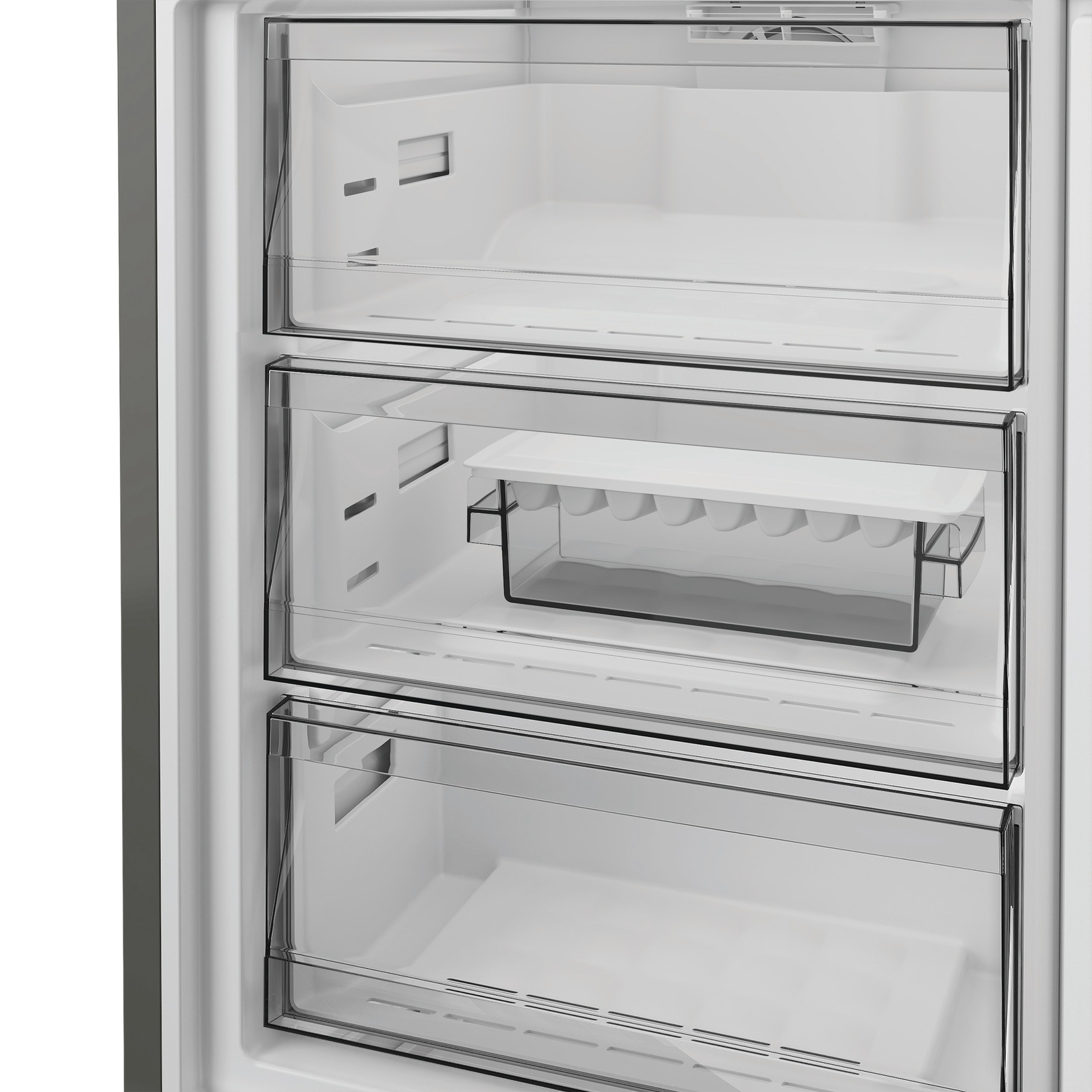 BAUKNECHT Kühl-/Gefrierkombination »KGDNF 20CD IN« 203,5 cm hoch 59,5 cm breit FreshShield