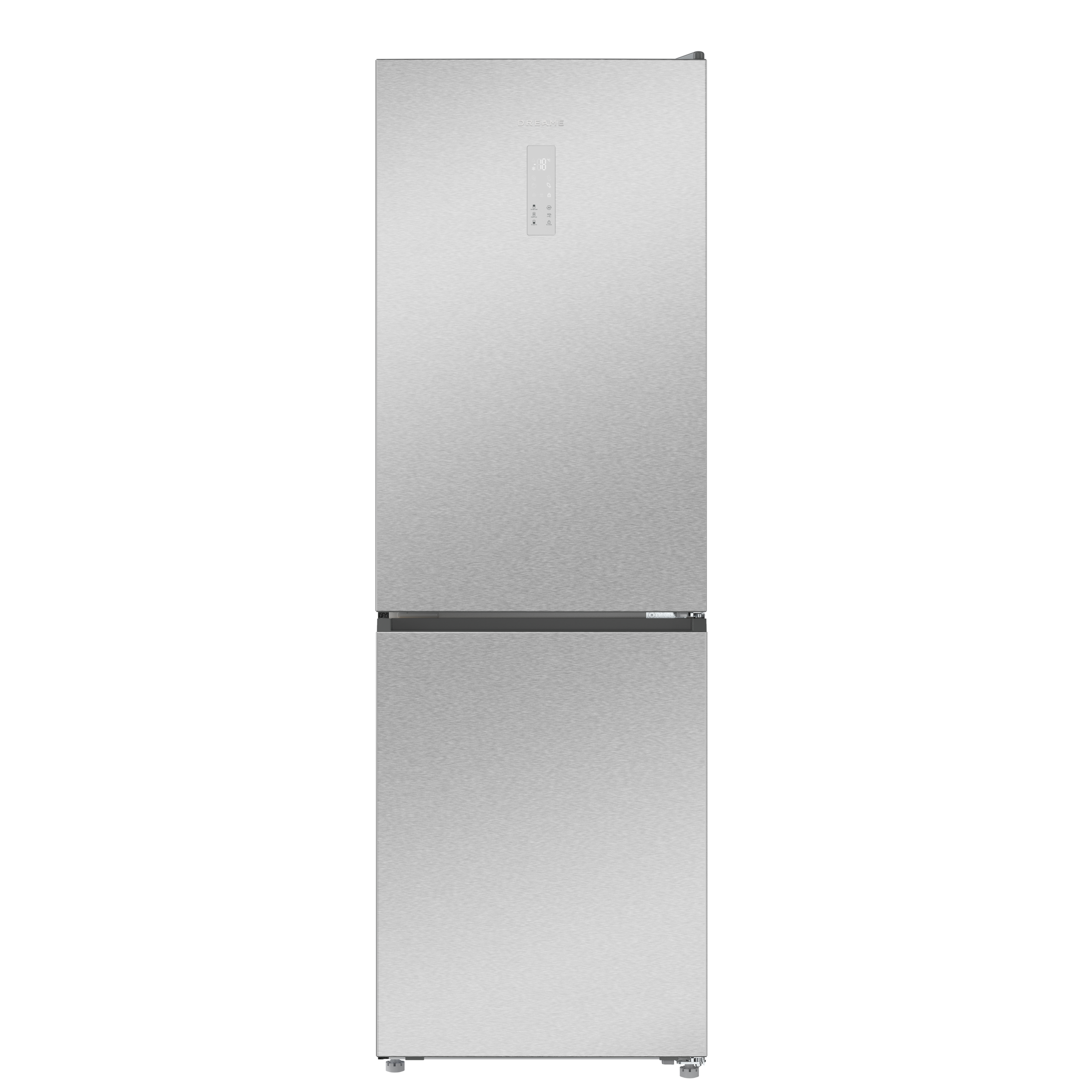 Dreame Kühl-/Gefrierkombination »DRB400WMBDEU« 185 cm hoch 59,5 cm breit Viel Platz, Leise, Modernes Design
