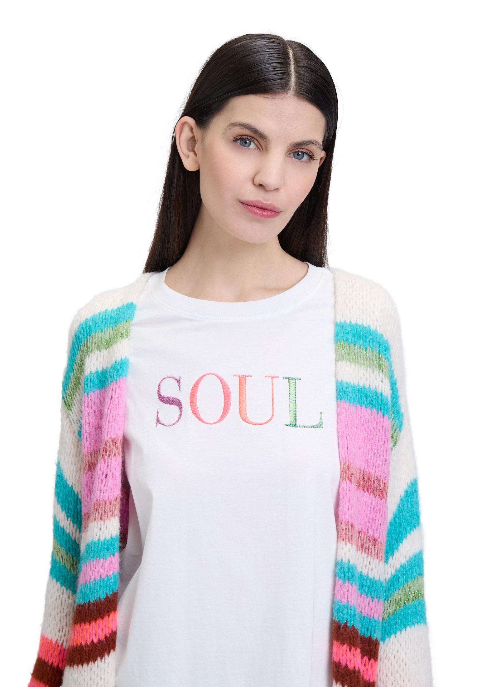 Cartoon Cardigan »Strick-Cardigan mit Blockstreifen«
