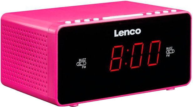 Lenco Uhrenradio »CR-510«, (FM-Tuner)