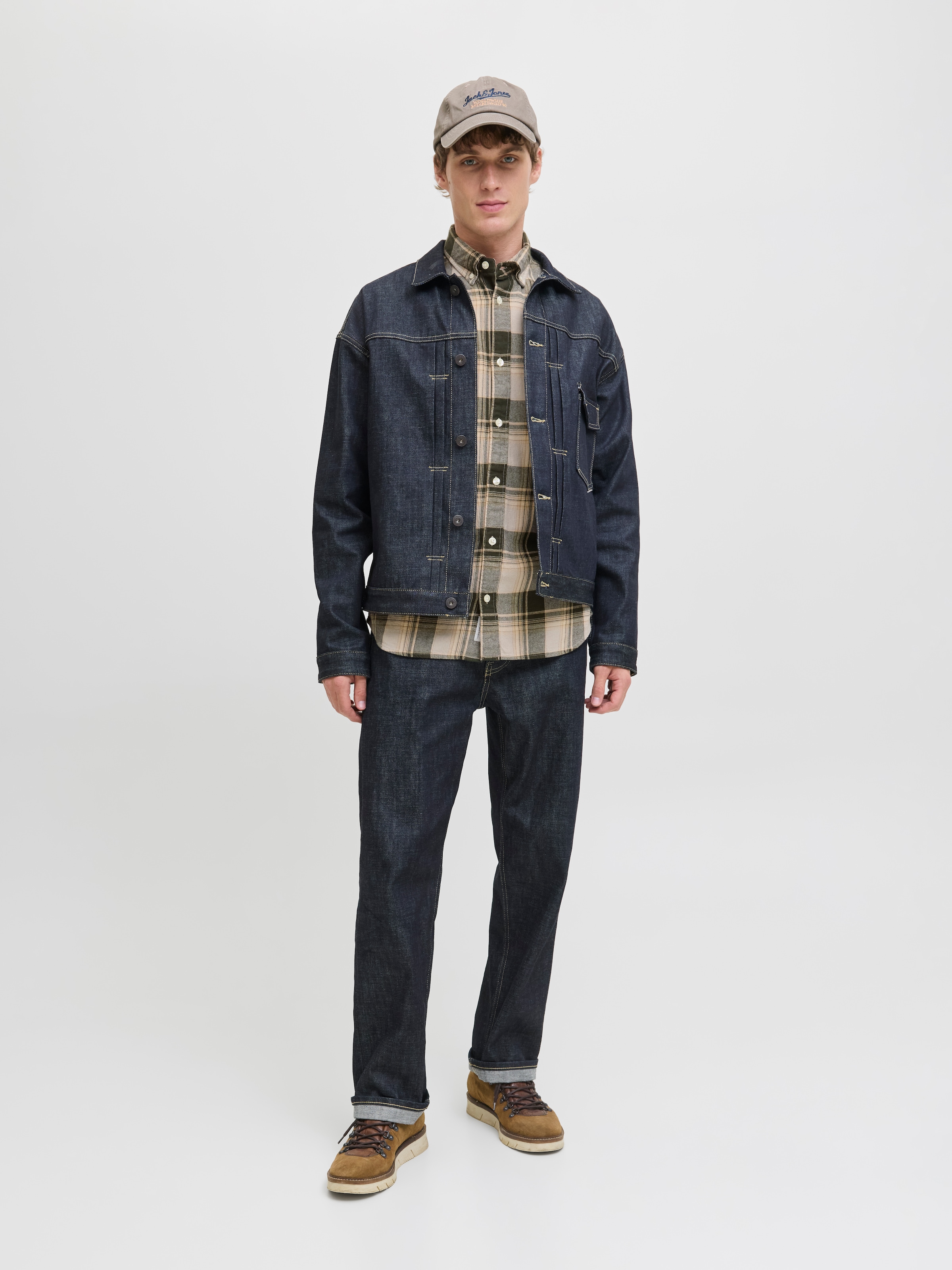 Jack & Jones Langarmhemd »JPRBLUBROOK CHECK L/S SHIRT SN«