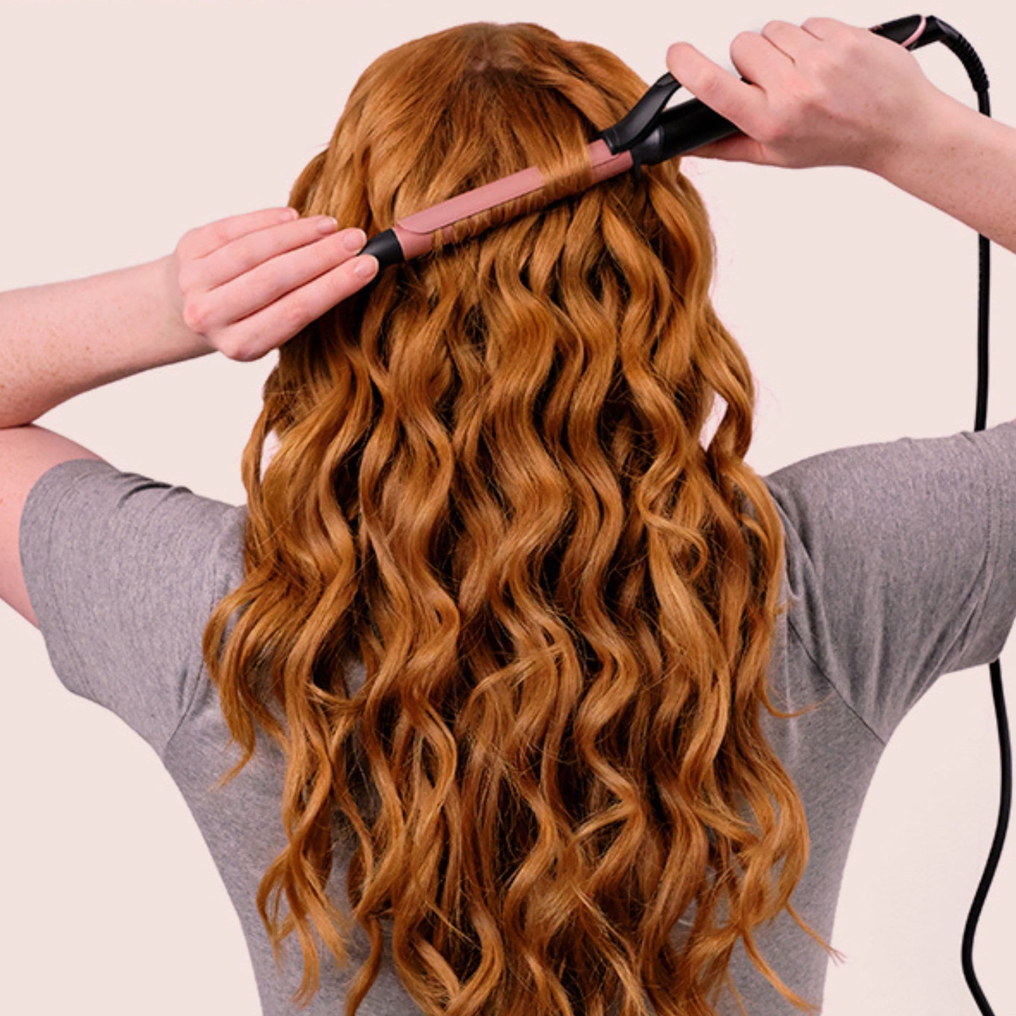 BaByliss Lockenstab »BaByliss 19 mm Lockenstab  für definierte Locken, mit Klammer, C450E« Quarz-Keramik-Beschichtung, 6 Temperaturstufen bis 210 °C