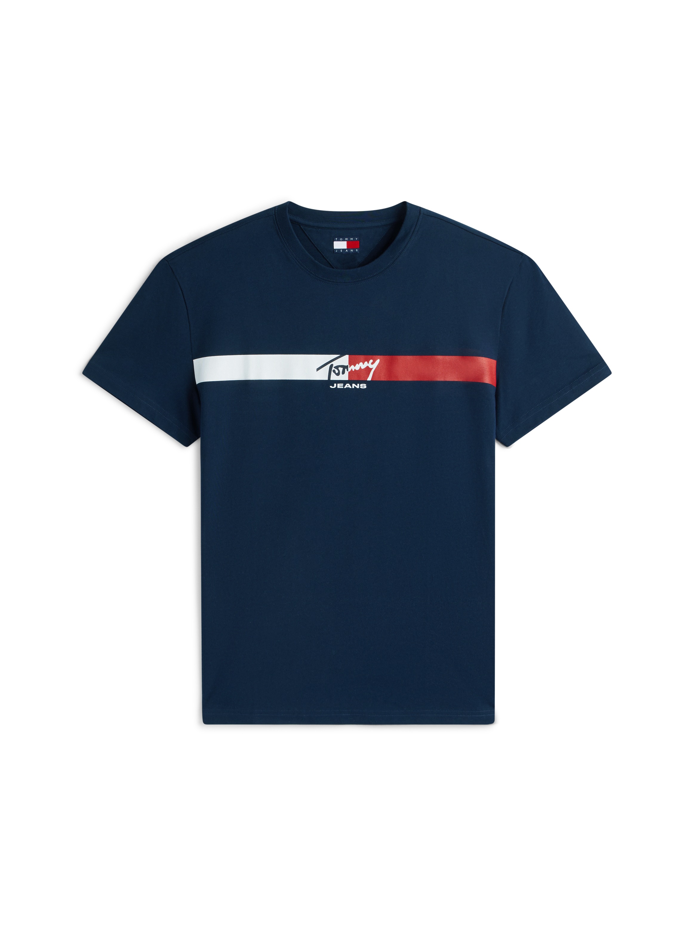 Tommy Jeans T-Shirt »TJM REGULAR FIT SIGNATURE STRIPE«