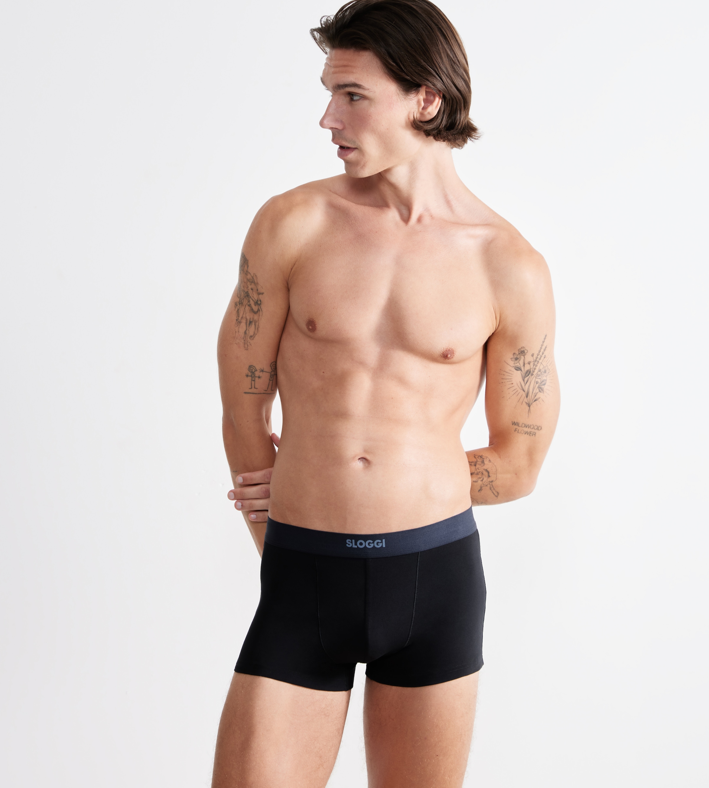 sloggi Hipster »men EVER Ease« 2er Pack,  temperaturausgleichend, schnelltrocknend, atmungsaktiv, ohne Eingriff