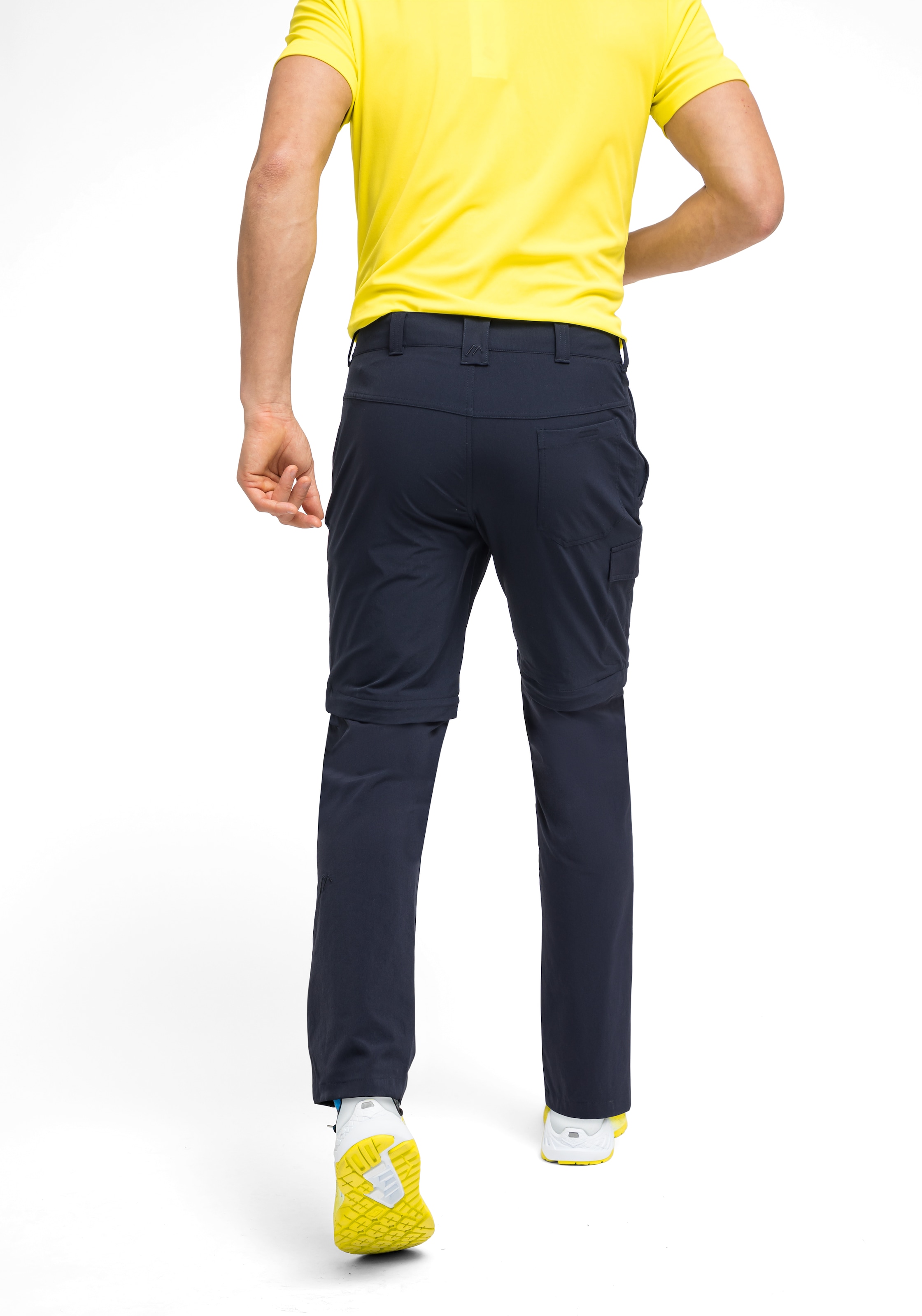 Maier Sports Funktionshose »Torid slim zip«, Herren Wanderhose, zipp-off Outdoor-Hose, 4 Taschen, Slim Fit