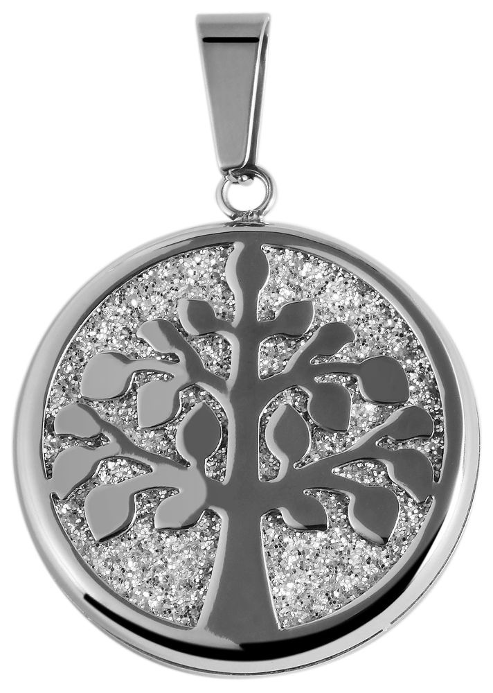 Adelia´s Kettenanhänger »Damen Anhänger ¿ Lebensbaumanhänger aus Edelstahl«