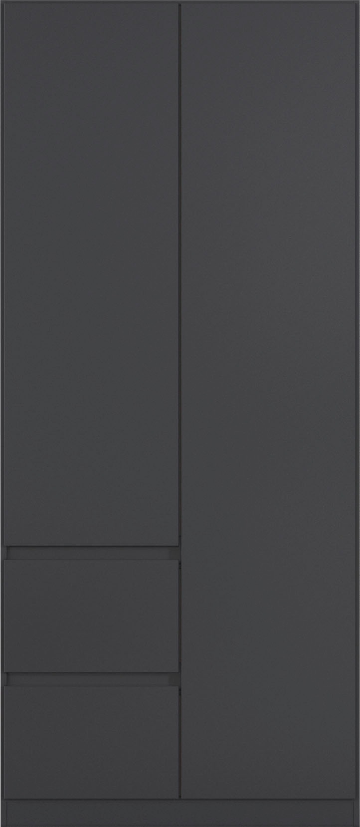 rauch Drehtürenschrank »Kleiderschrank Schrank Garderobe Garderobenschrank MAINZ«, grifflose Front, Außentüren mit Push-to-Open Funktion MADE IN GERMANY