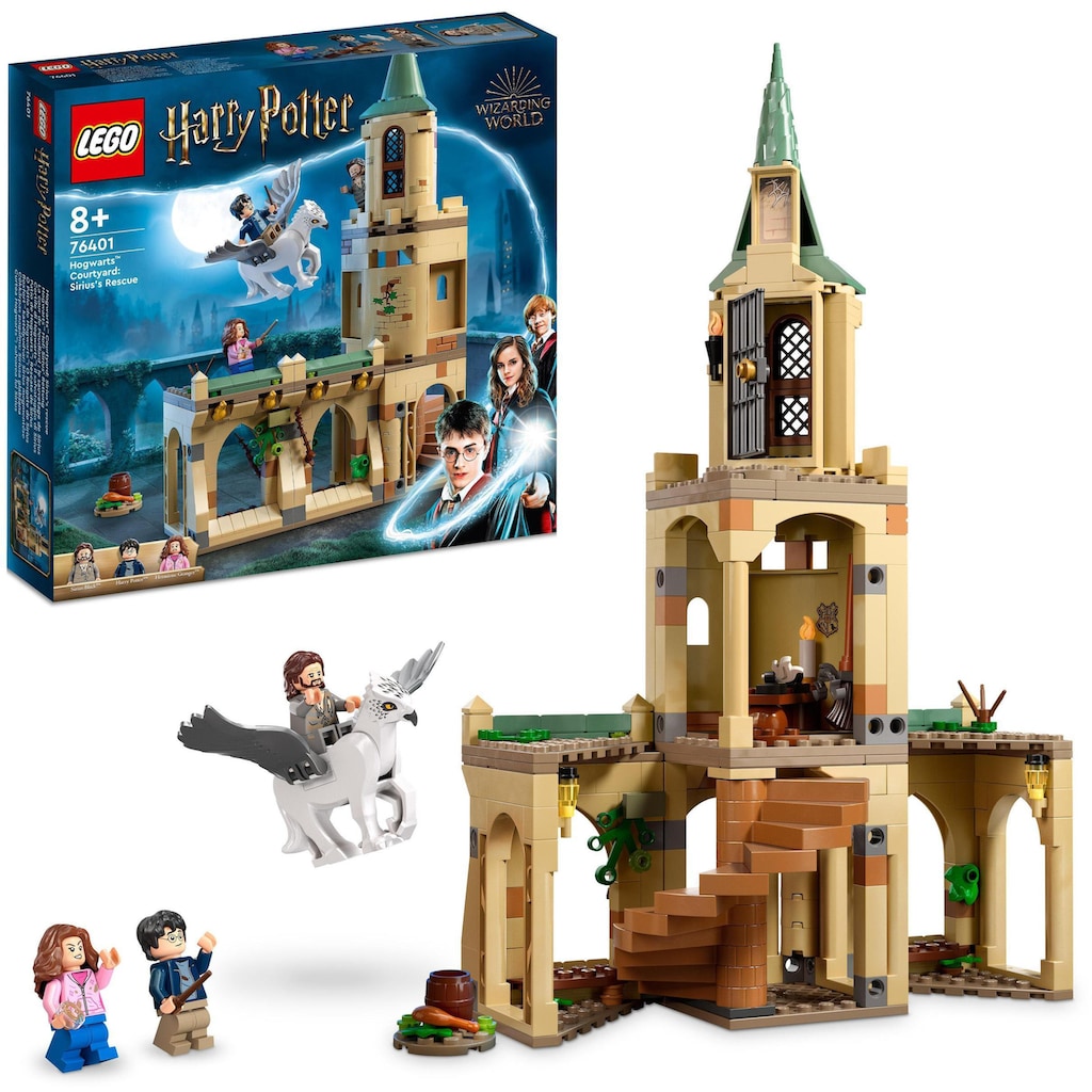 LEGO® Konstruktionsspielsteine »Hogwarts™: Sirius’ Rettung (76401), LEGO® Harry Potter«, (345 St.)