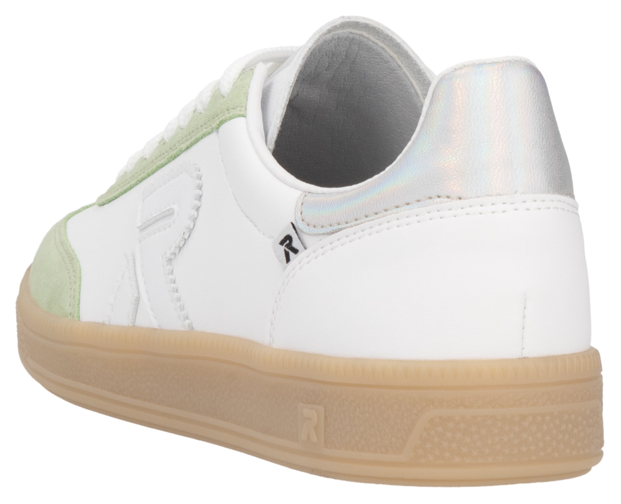 RIEKER Sport Sneaker »San Diego Swing2GO«, Retro-Sneaker, Freizeitschuh, Halbschuh mit herausnehmbarem Fußbett